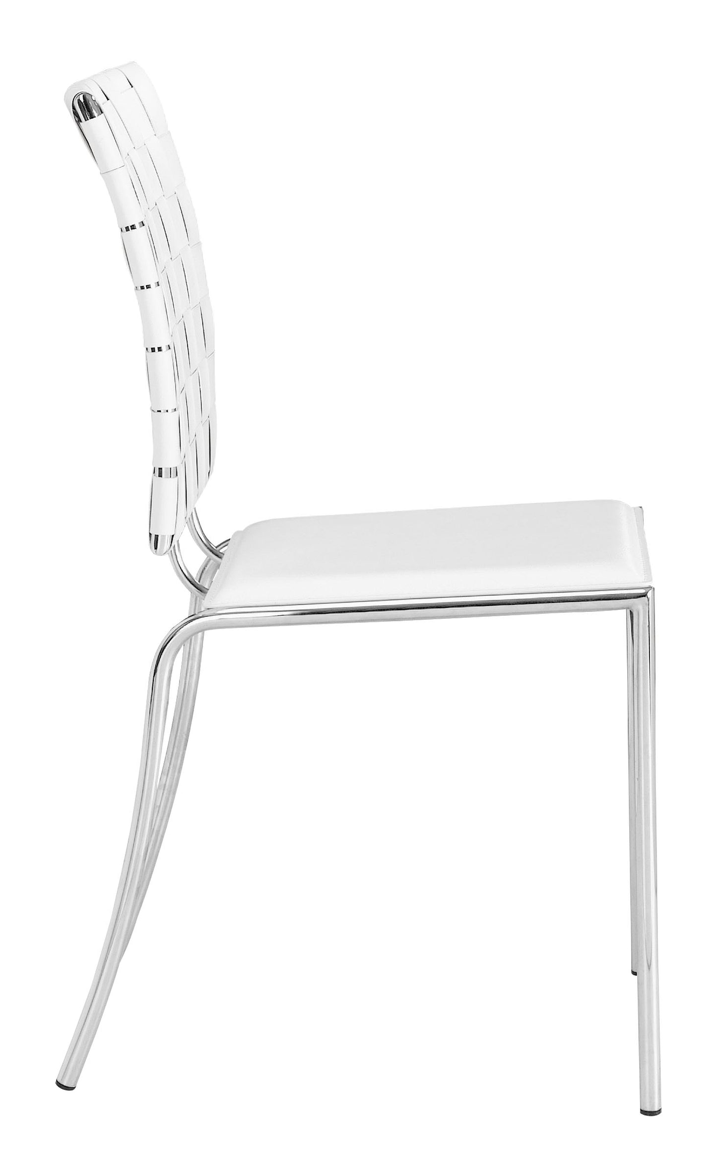 Criss Cross Dining Chair (Set of 4) White