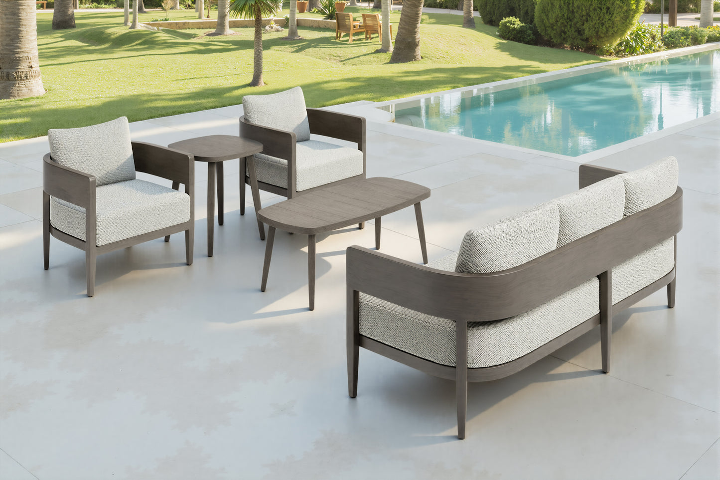 Foret Side Table Brown - 9