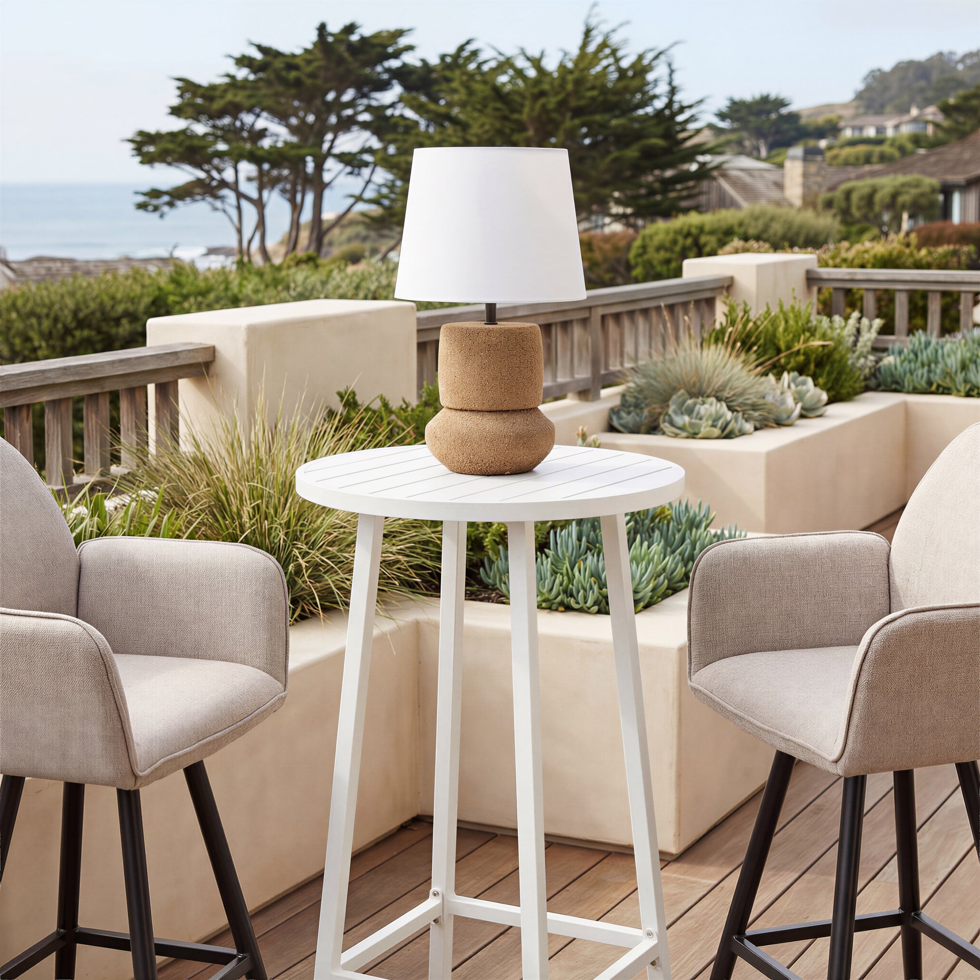 Seina Solar Table Lamp Natural - 11