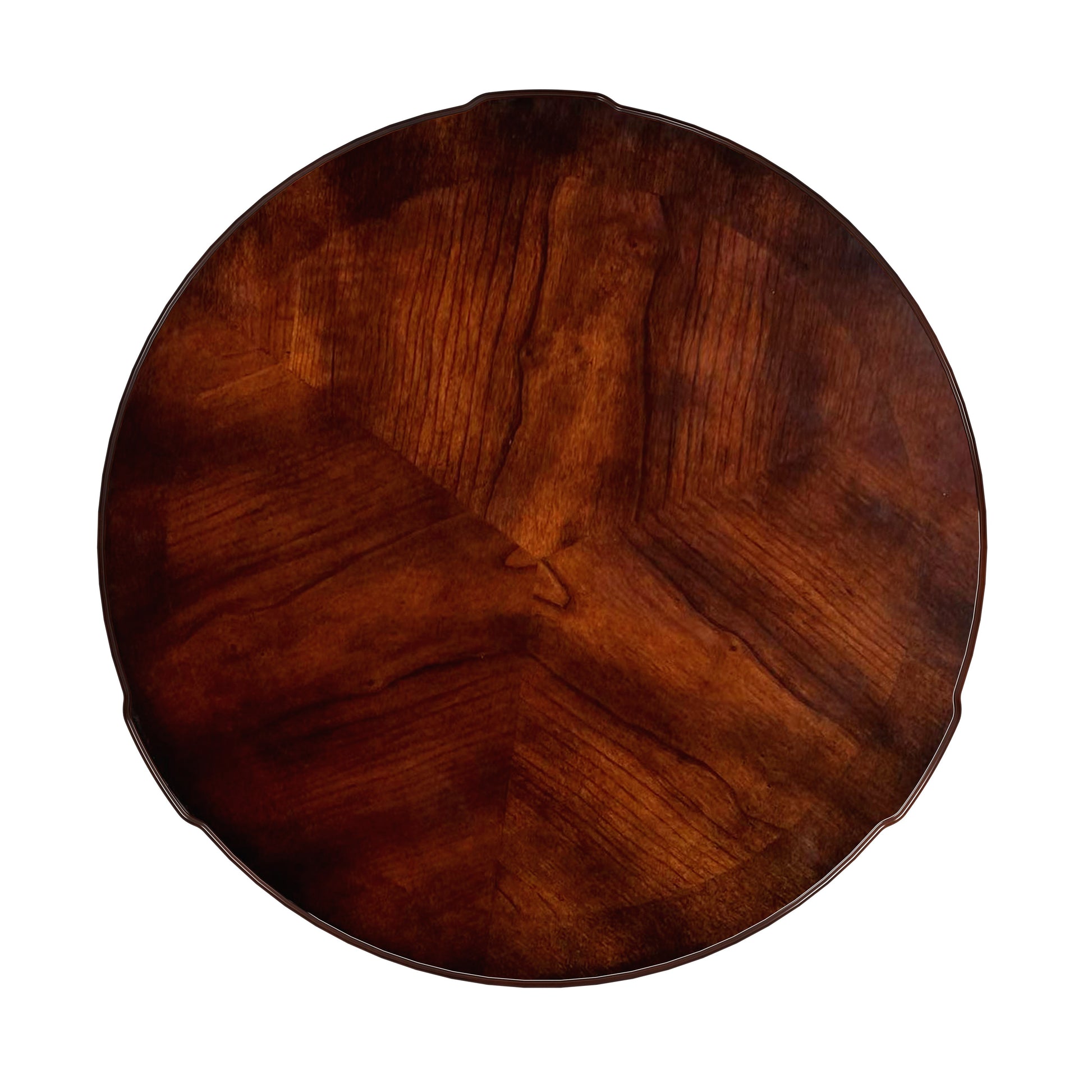 Butler Specialty Company Thurmond 20 in. W Round Wood Drum Side Table with 1 Door and 1 Shelf, Dark Brown
