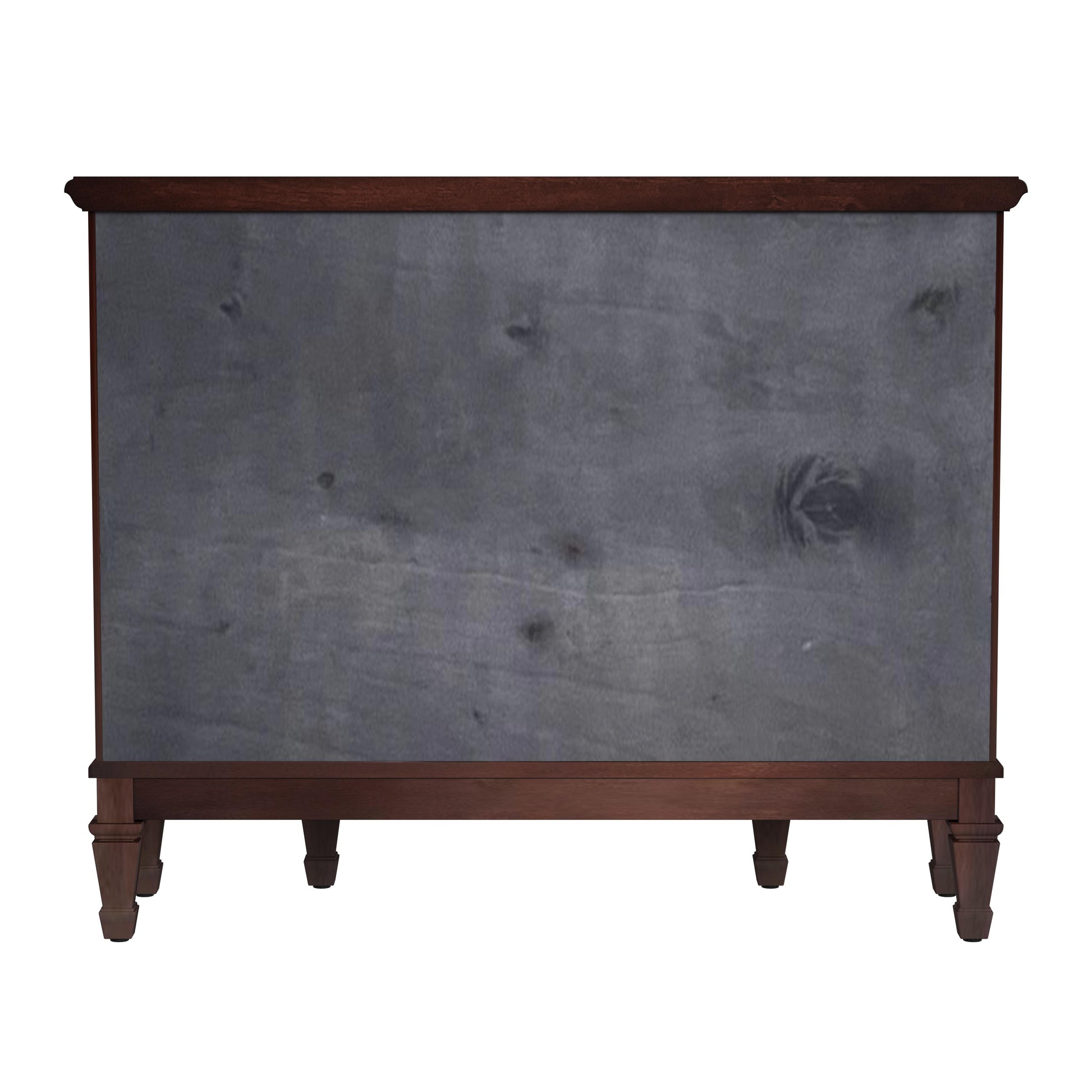 Butler Specialty Company Sheffield 40 in. W Demilune Wood 3 Drawer 2 Door Accent Cabinet, Dark Brown
