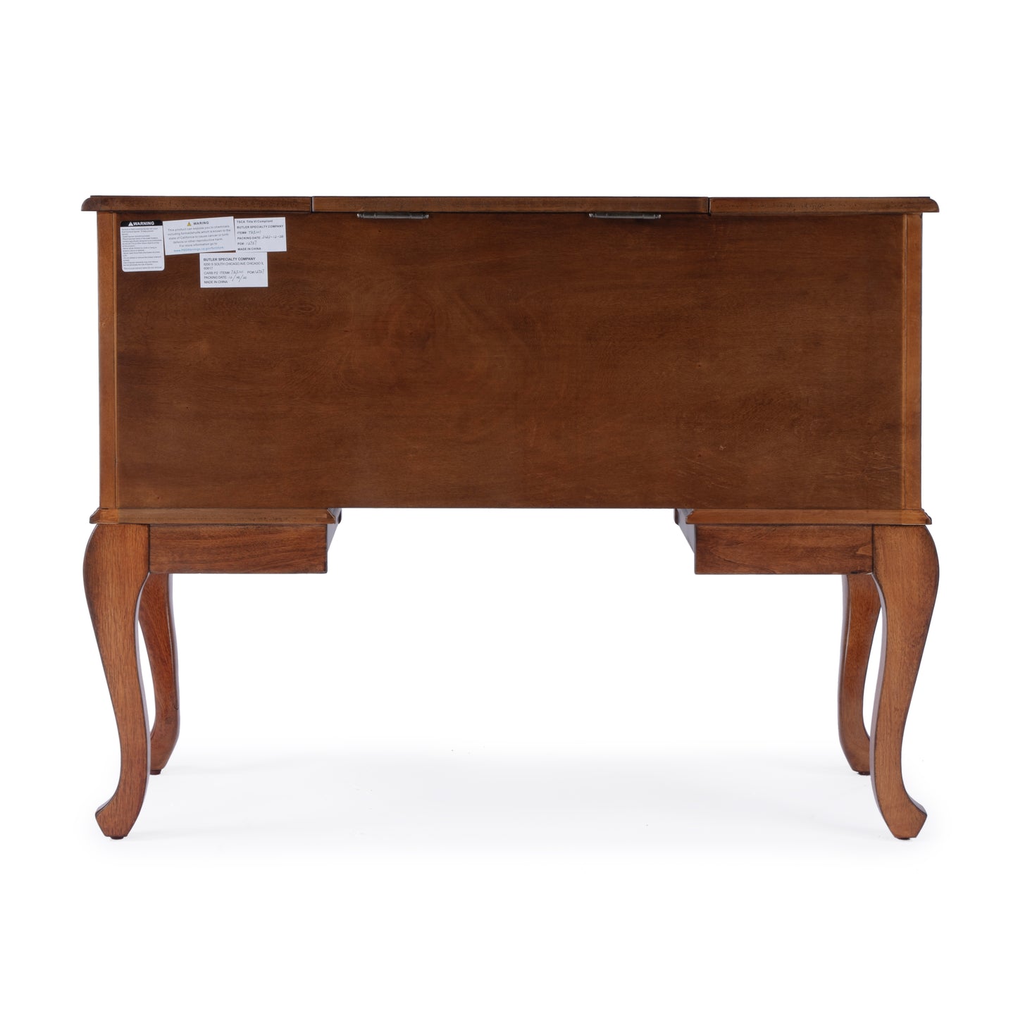 Charlotte Vanity Desk with Storage in Brown 0735101