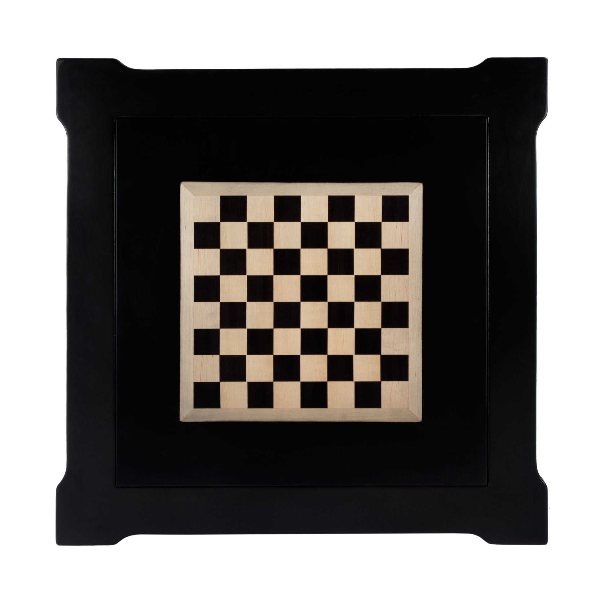 Butler Specialty Company Vincent 36 in. W Square Wood Multi-Game Card Table with Reversible Top, Black