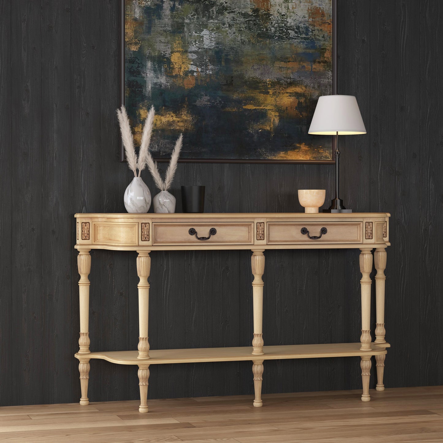 Merrion Console Table in Gray 0872424