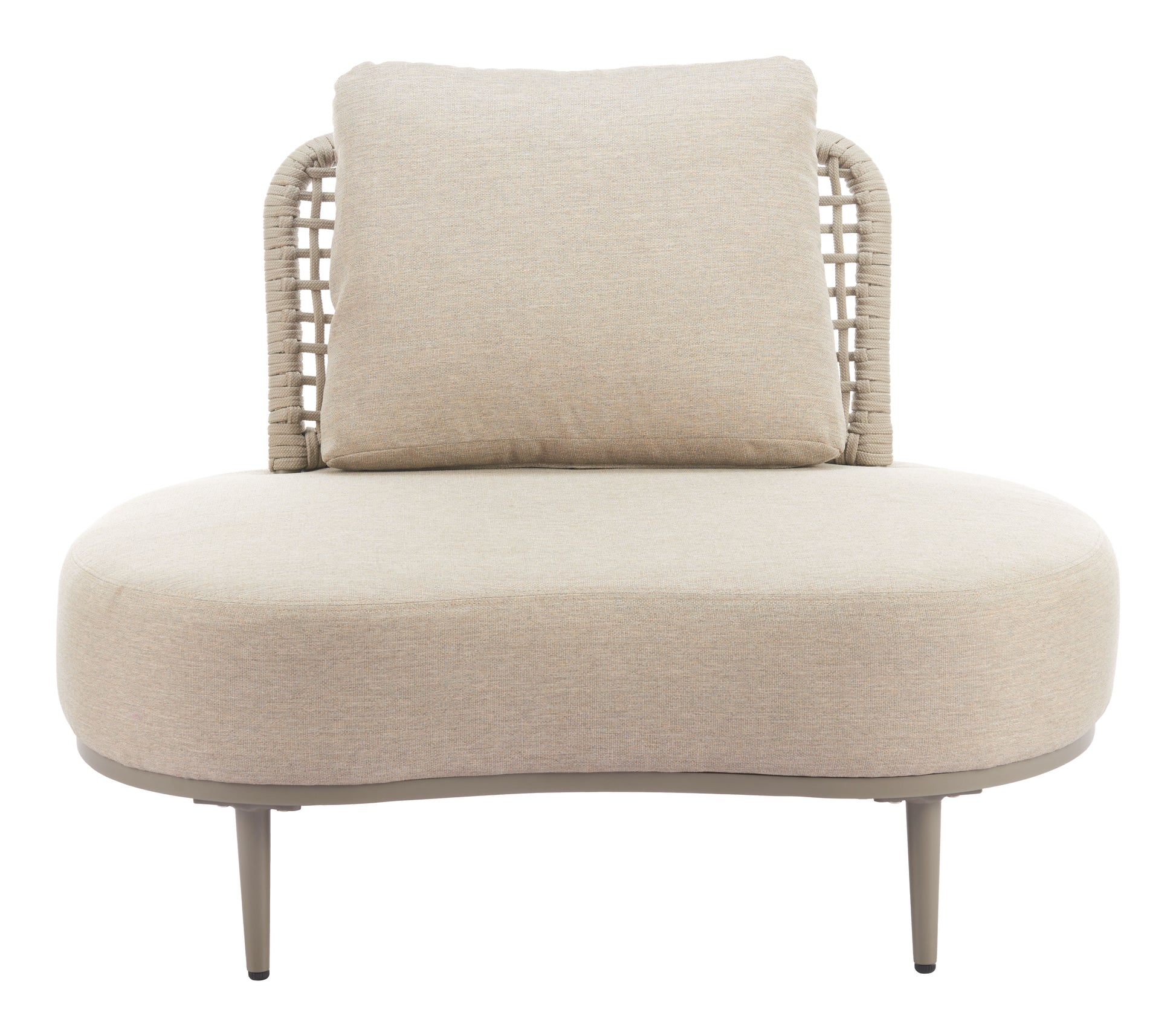 Ruhe Accent Chair Beige - 3