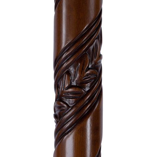 Laird Free-Standing Coat Rack With Umbrella Holder in Brown 0971001