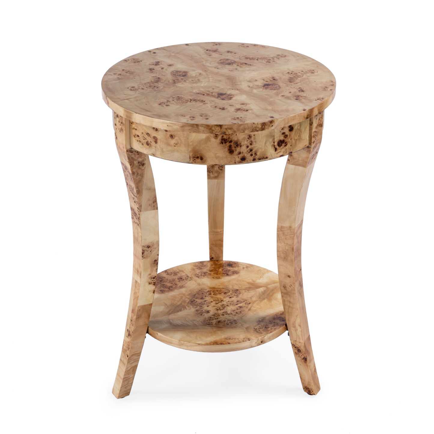 Holdin Round 18"W Side Table in Light Brown 0992443