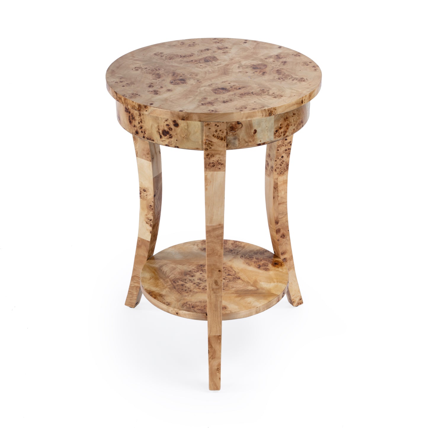 Holdin Round 18"W Side Table in Light Brown 0992443