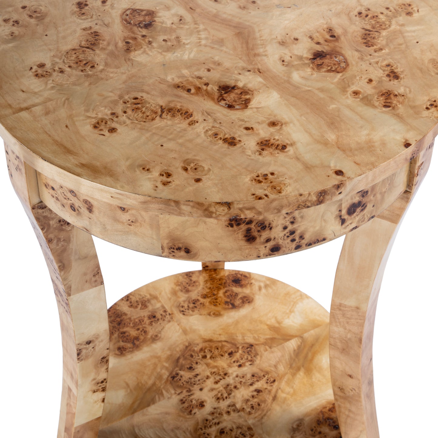 Holdin Round 18"W Side Table in Light Brown 0992443