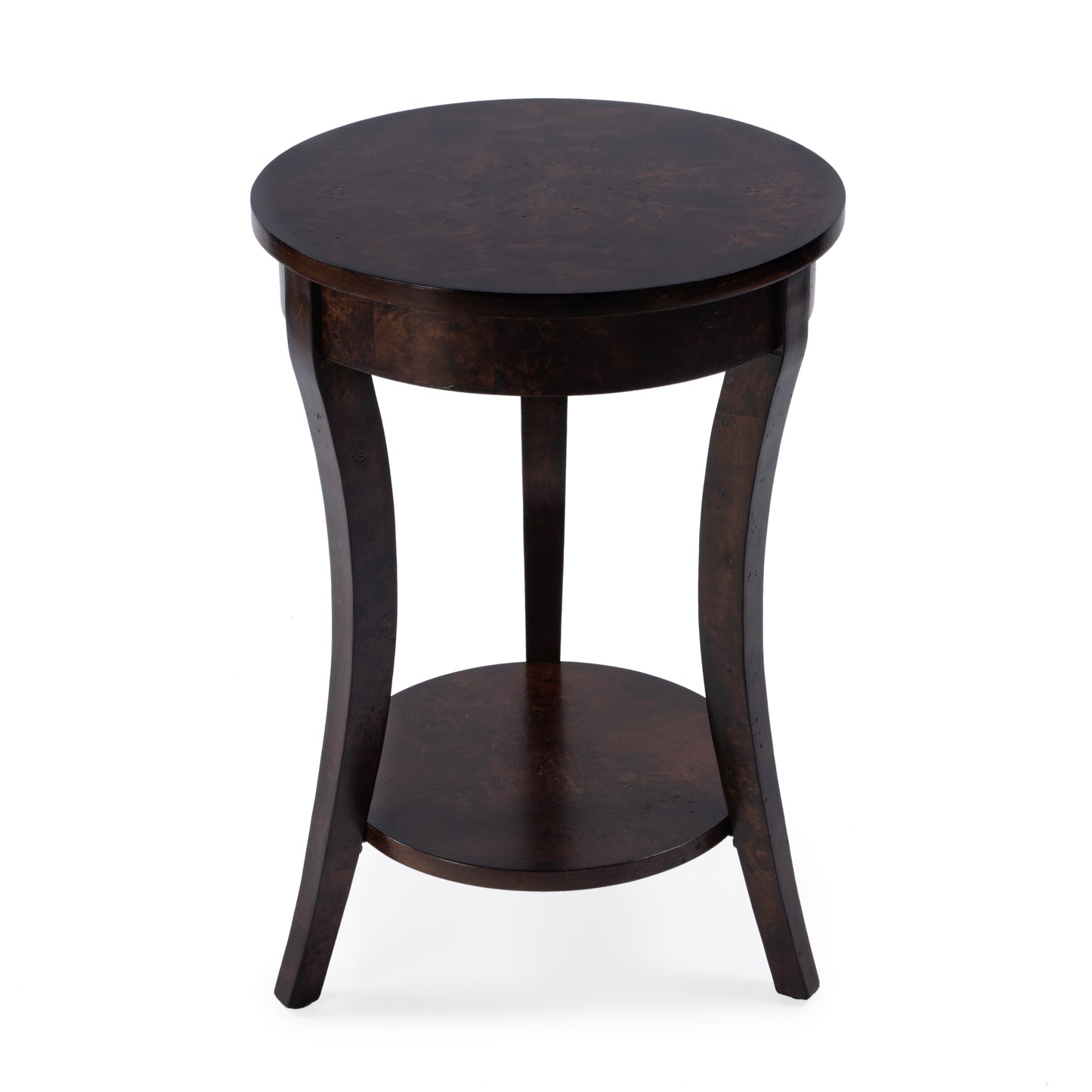 Holdin Round 18"W Side Table in Dark Brown 0992446