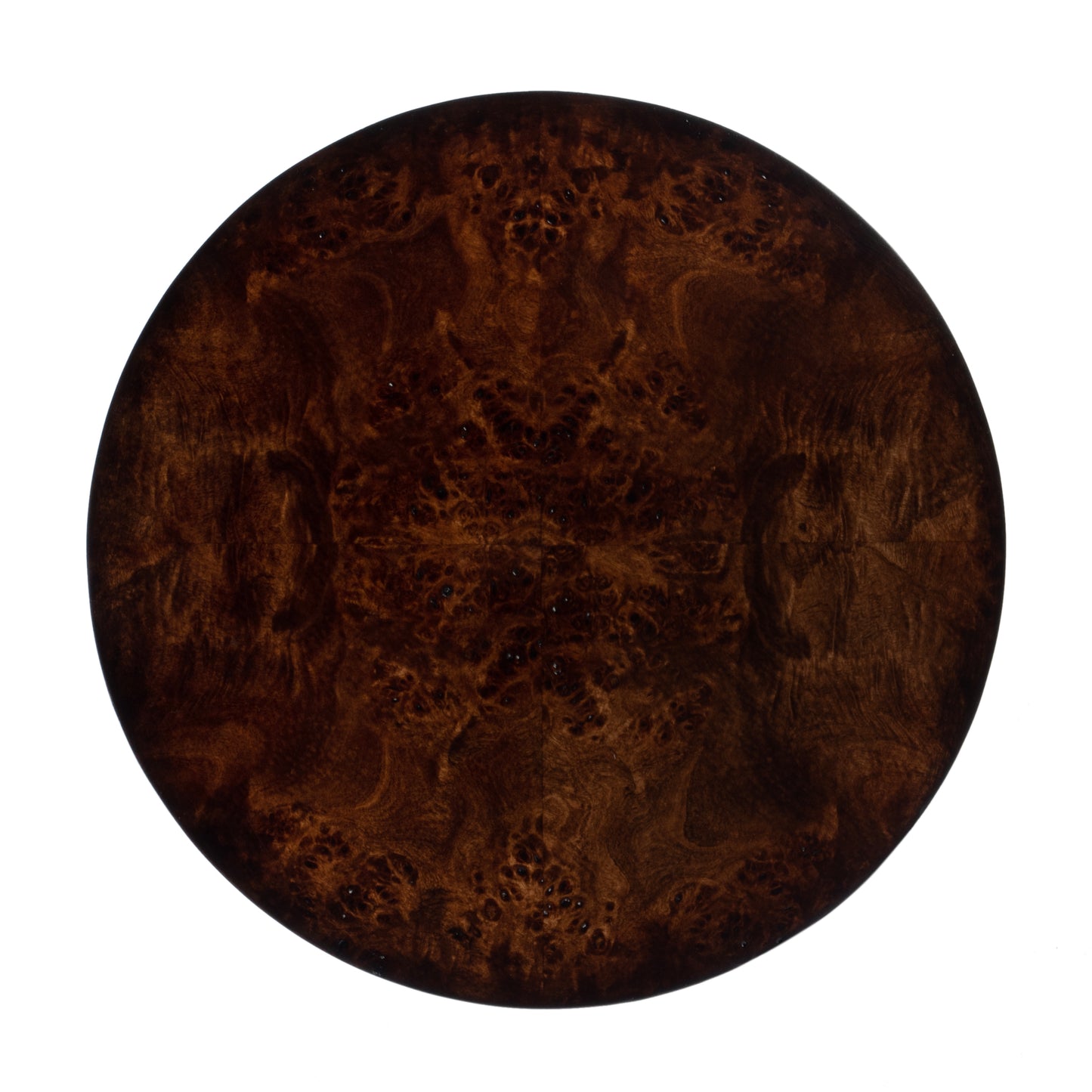 Holdin Round 18"W Side Table in Dark Brown 0992446
