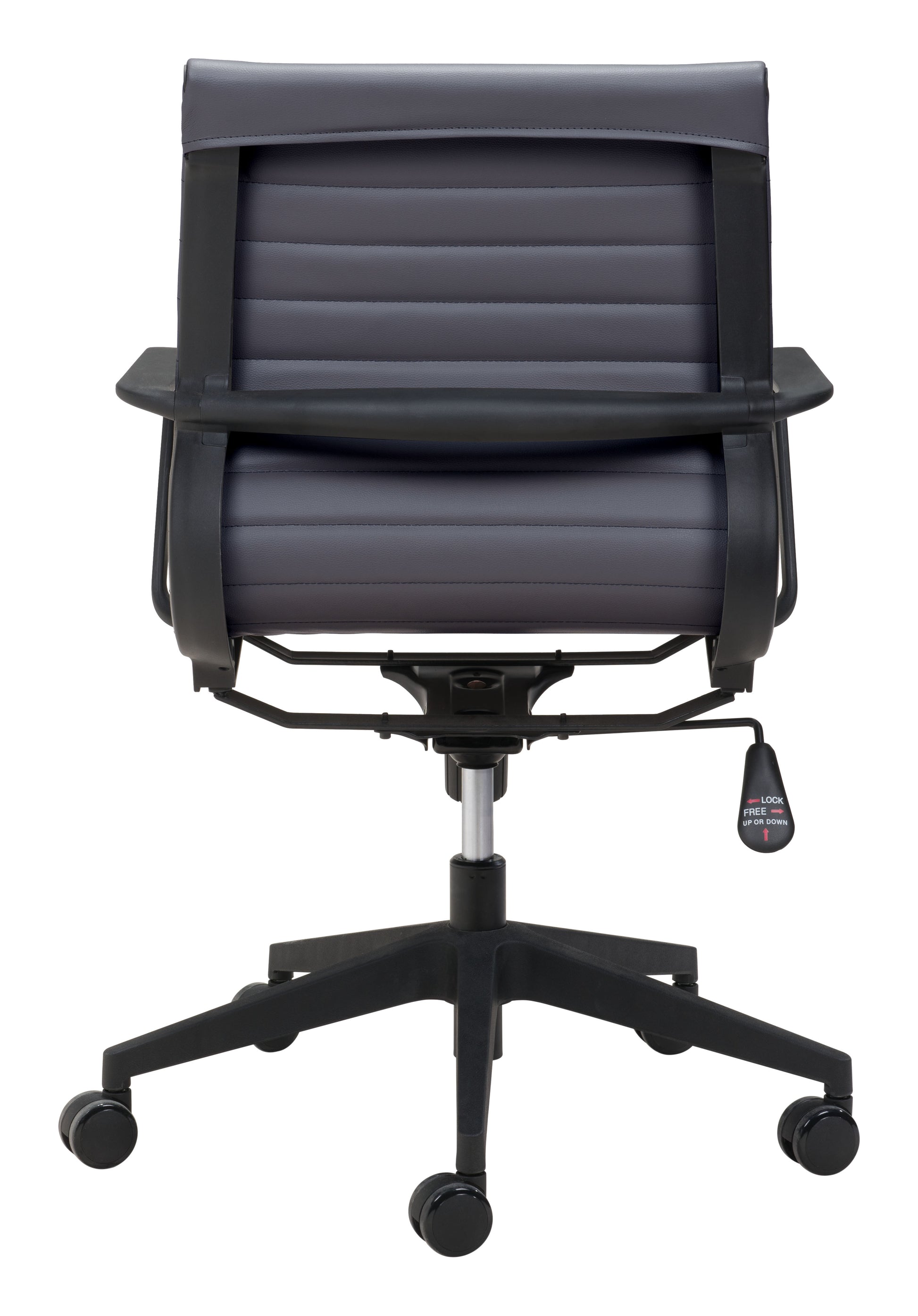 Stacy Office Chair Dark Gray - 4
