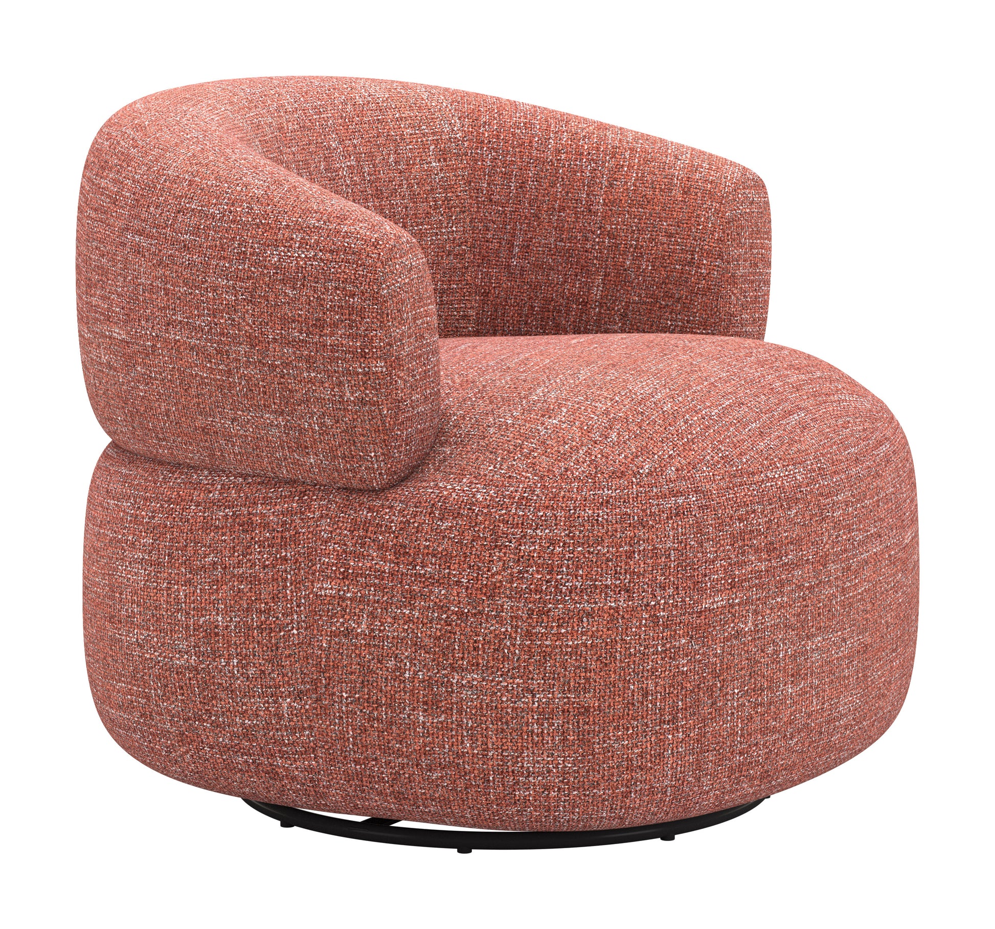 Venezia Swivel Chair Brown - 6