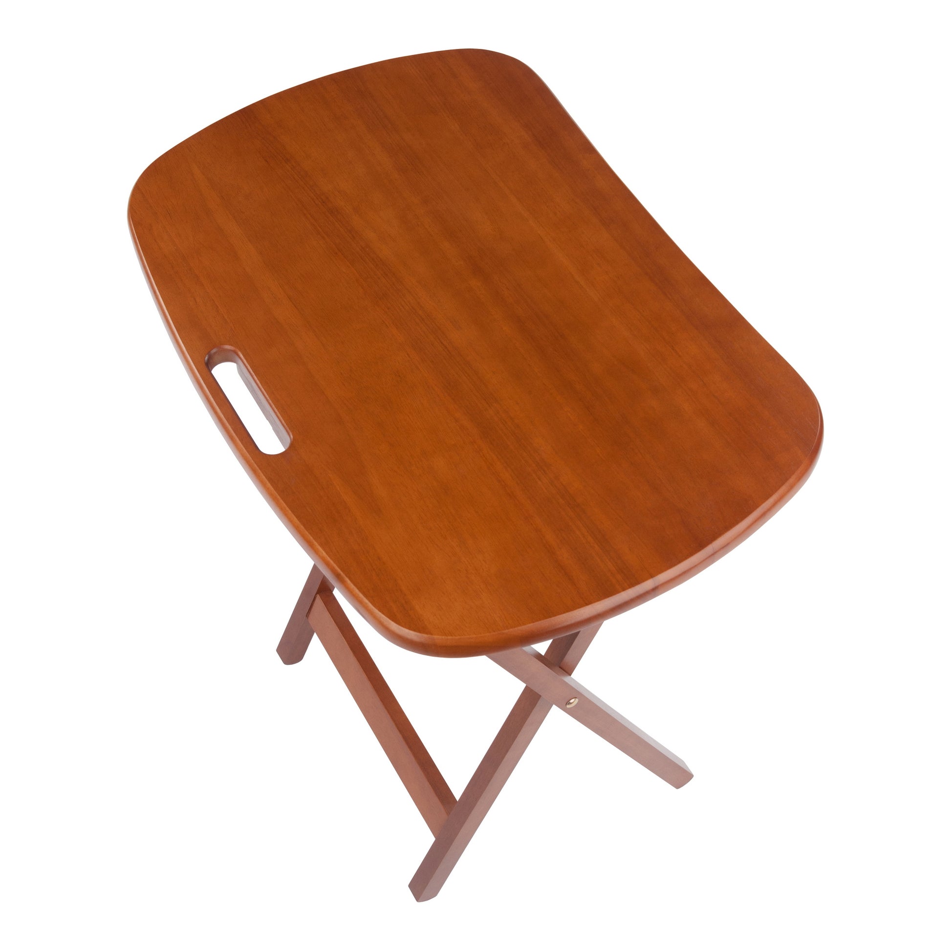 Lucca 5-pc Snack Table Set, Teak