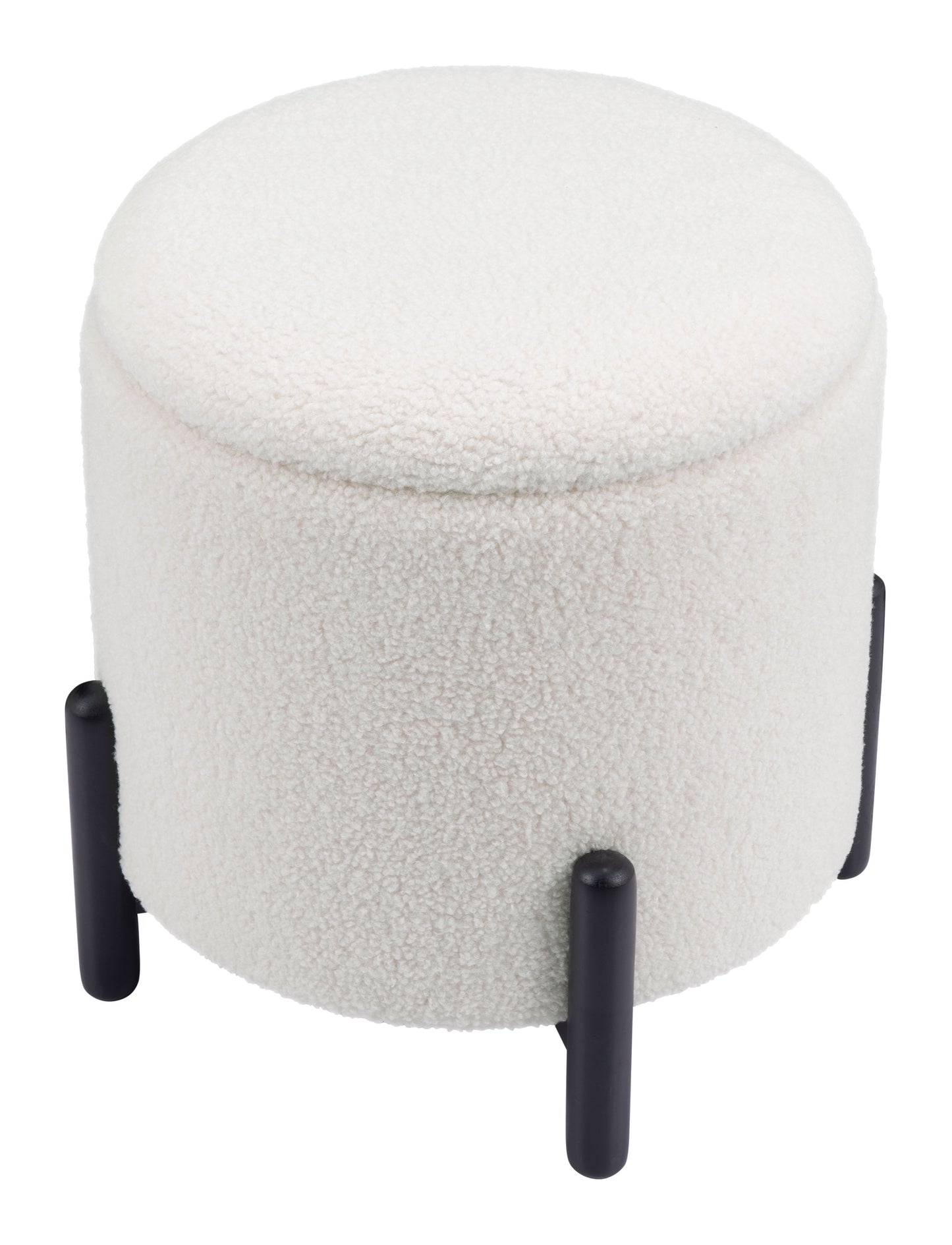 Calistoga Ottoman Ivory