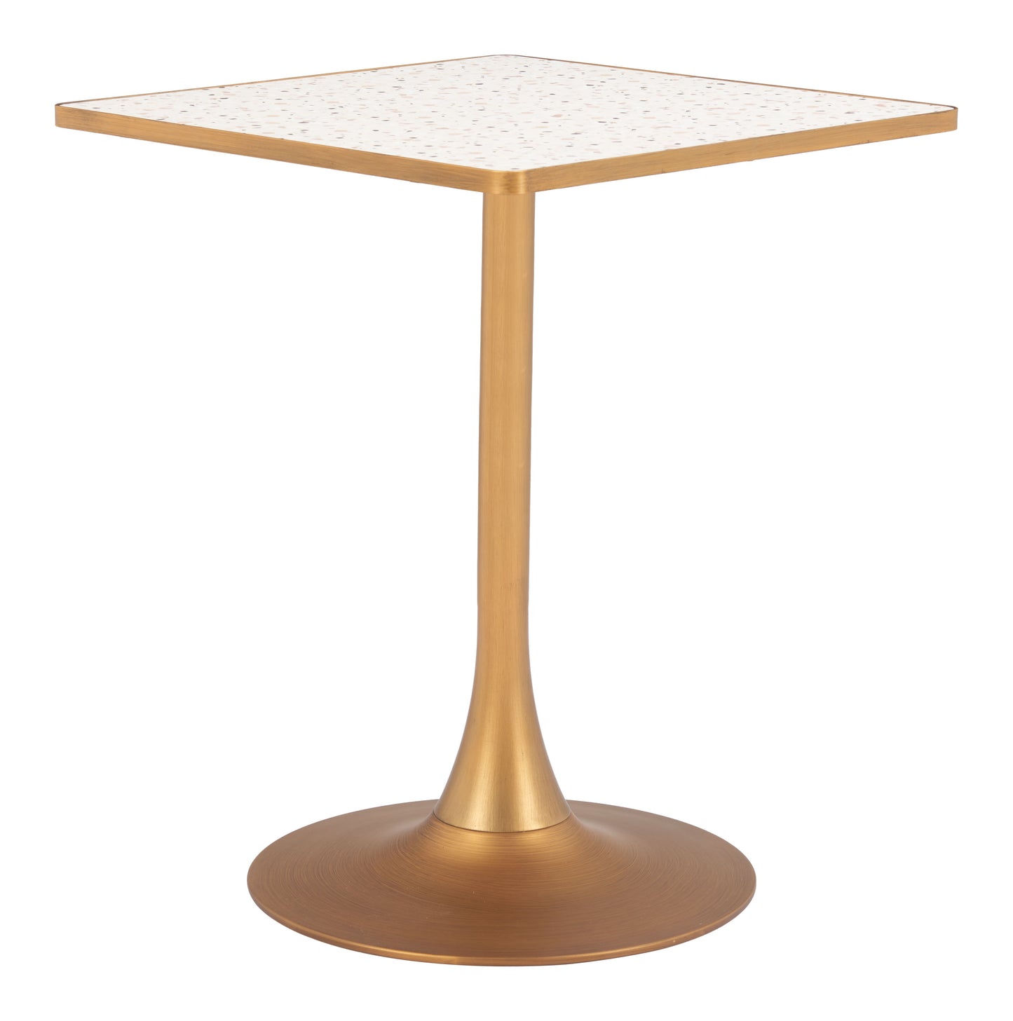 Spot Bistro Table Beige & Gold - 3