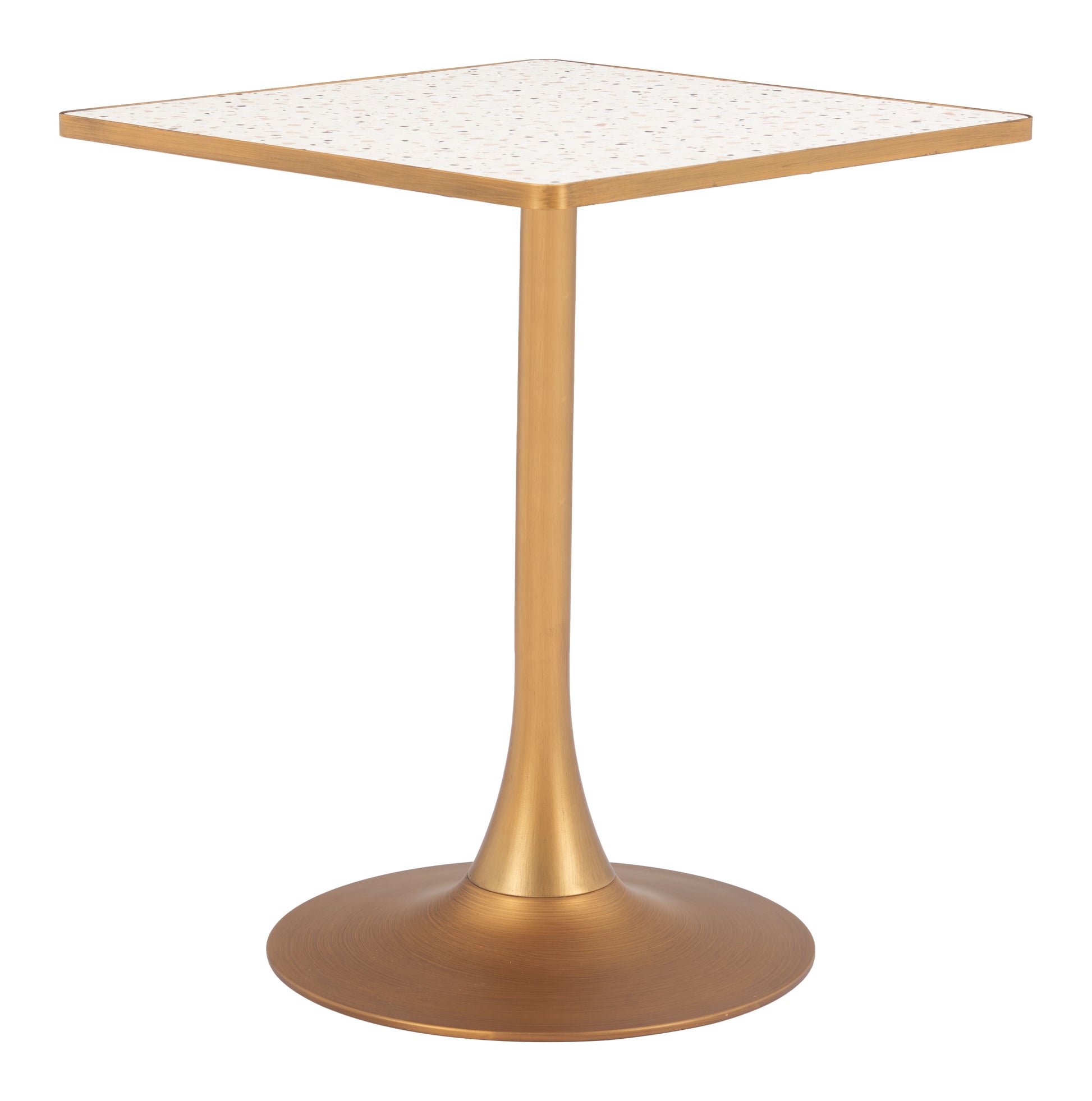 Spot Bistro Table Beige & Gold - 3