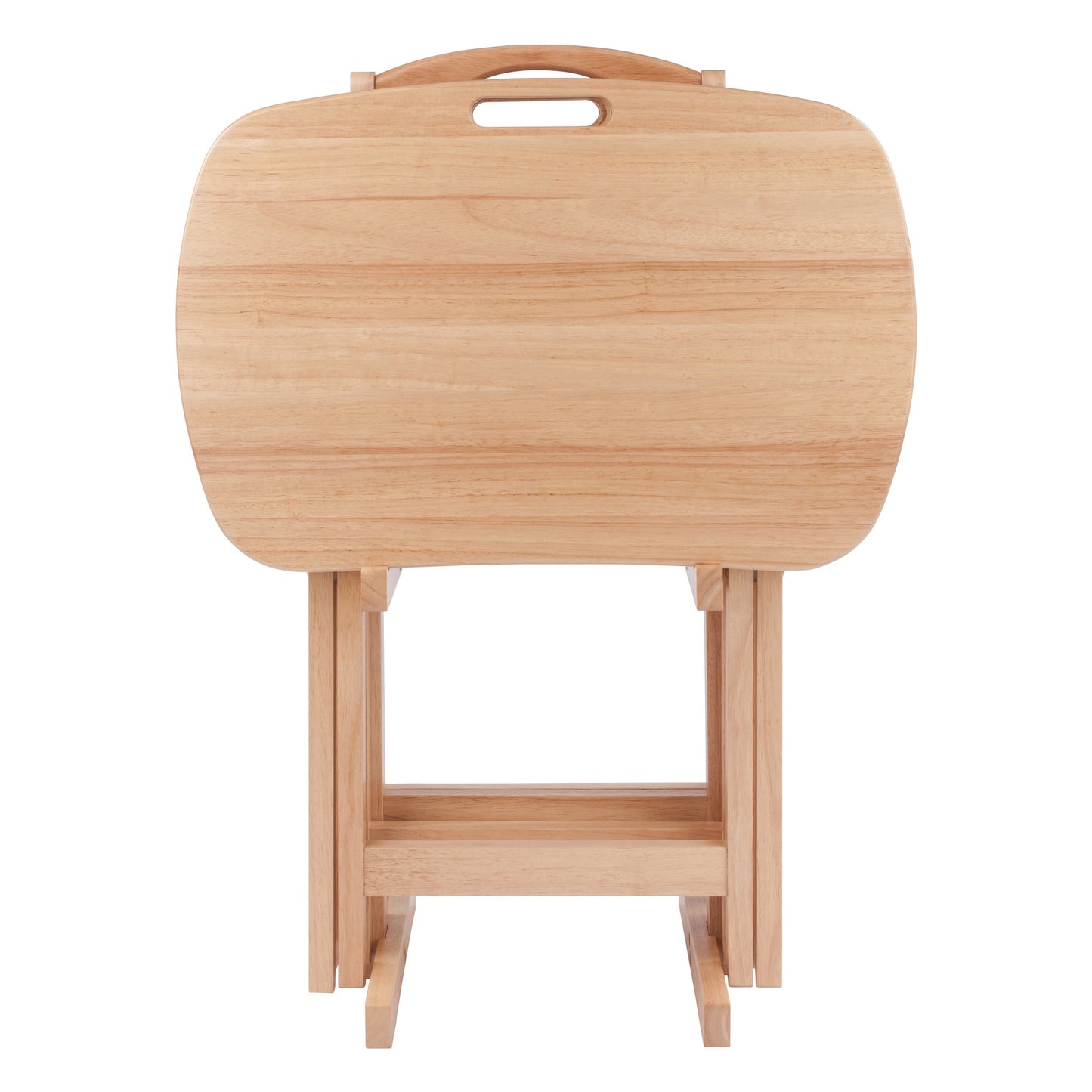 Lucca 5-pc Snack Table Set, Natural