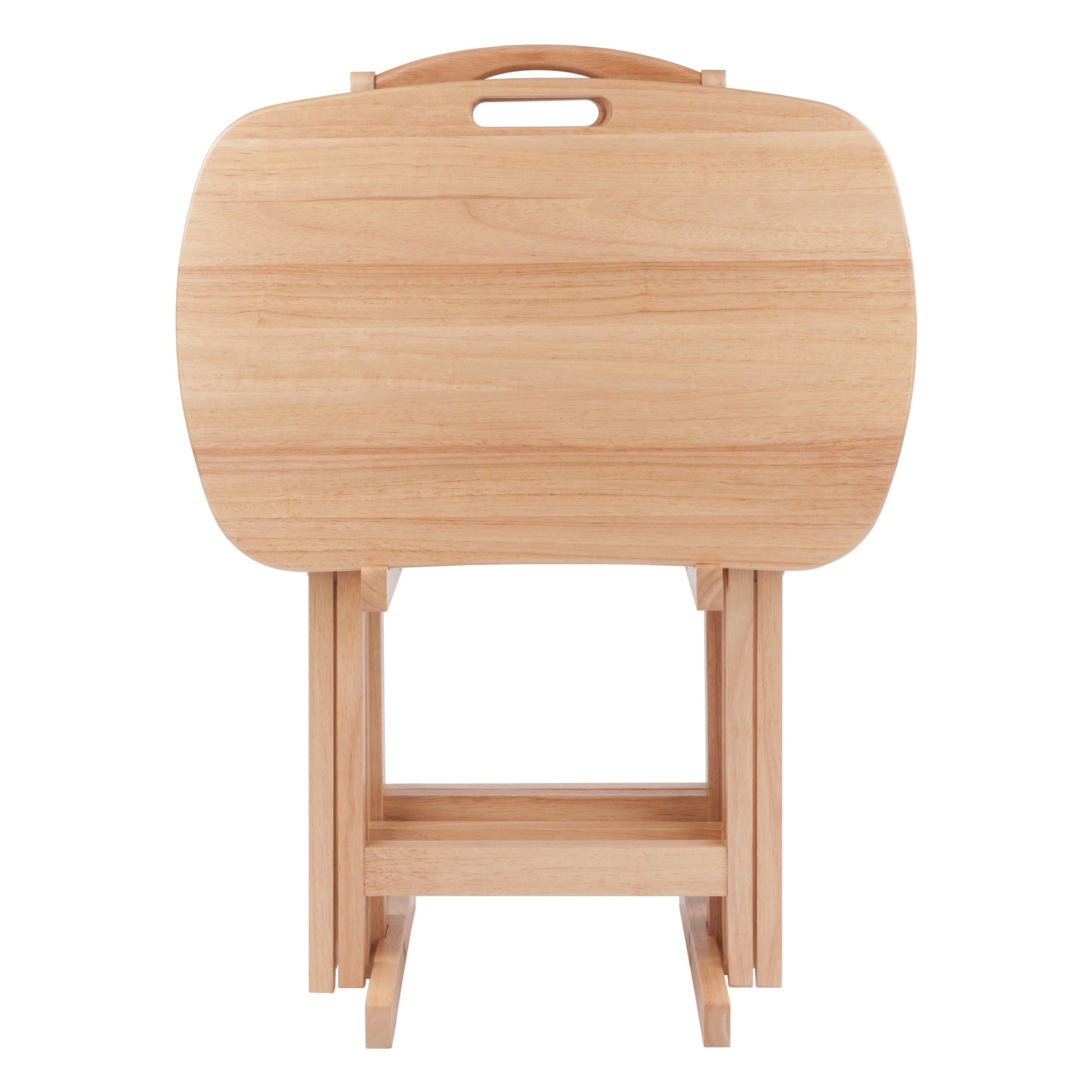 Lucca 5-pc Snack Table Set, Natural
