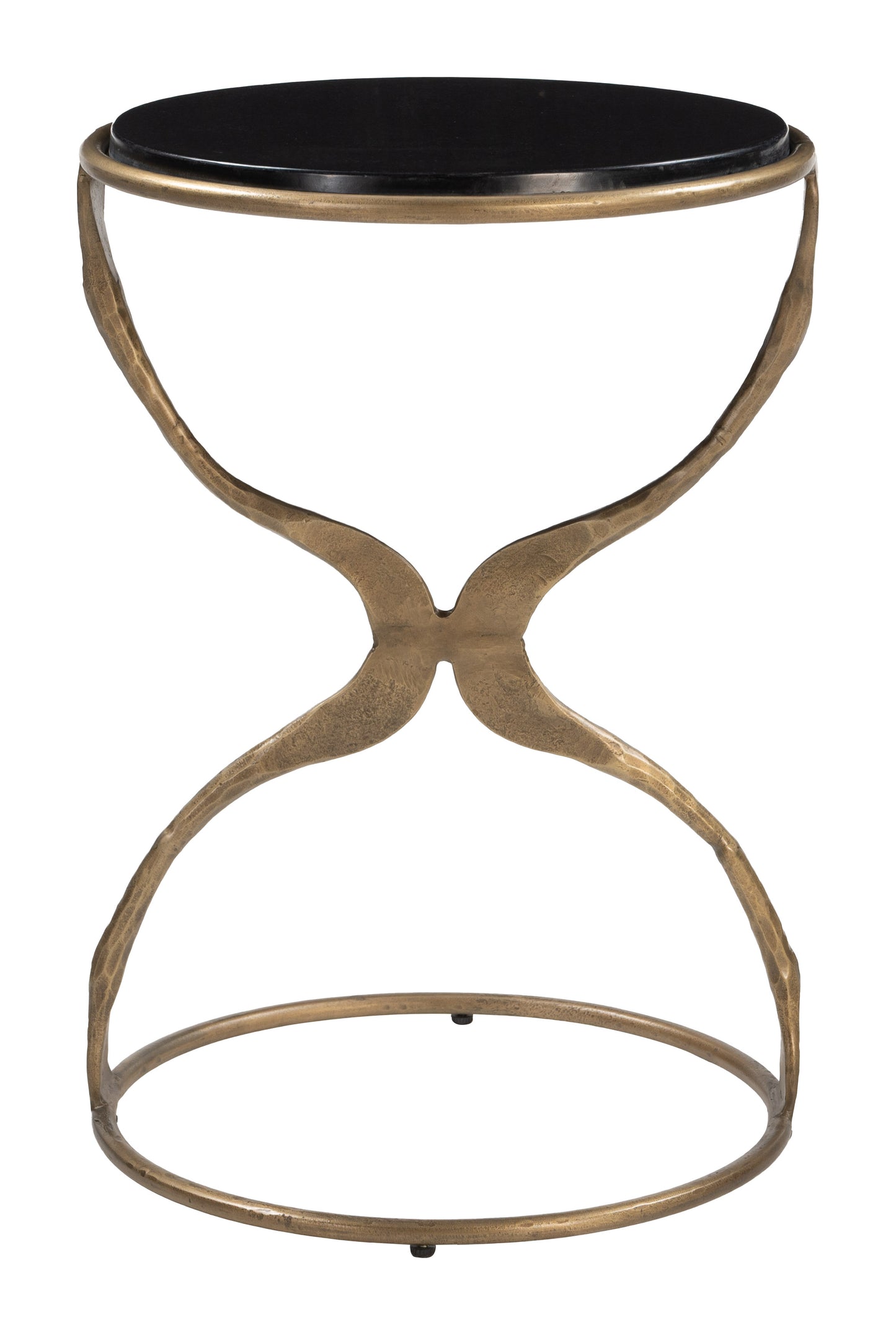 Tempus Accent Table Black & Brass - 3
