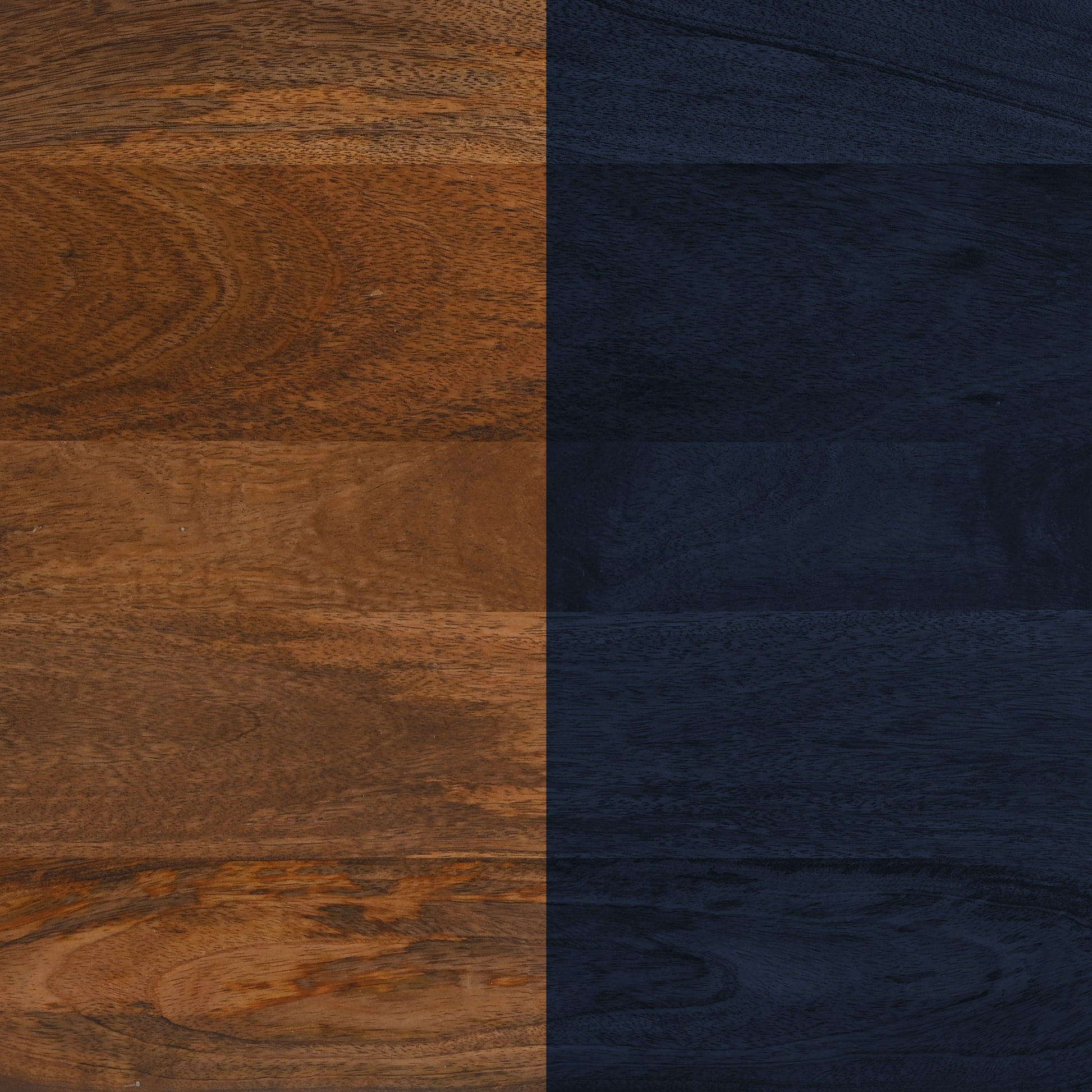 Tornos Side Table Walnut & Deep Blue - 6