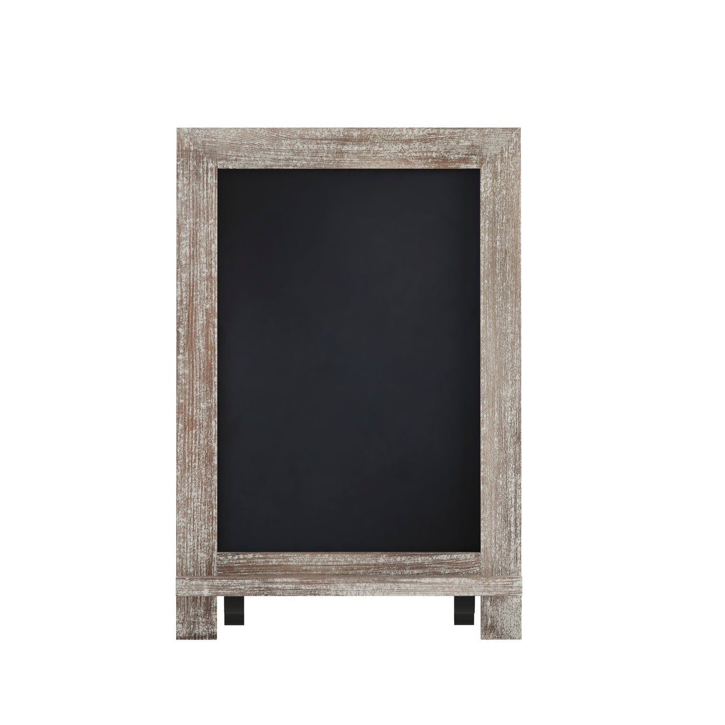 Canterbury 9.5" x 14" Weathered Tabletop Magnetic Chalkboards with Metal Scrolled Legs, Hanging Wall Chalkboards, Countertop Memo Boards, Set of 10 Weathered Brown