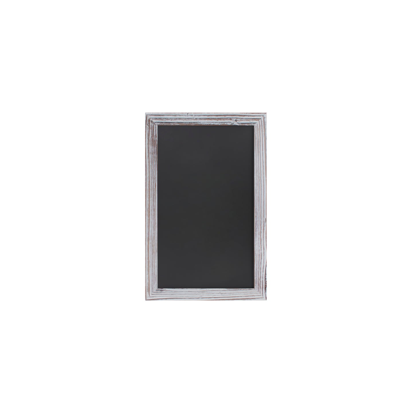 Canterbury 11" x 17" Whitewashed Wall Mount Magnetic Chalkboard Sign, Hanging Wall Chalkboard Memo Board for Home, School, or Business, Set of 10 White Wash