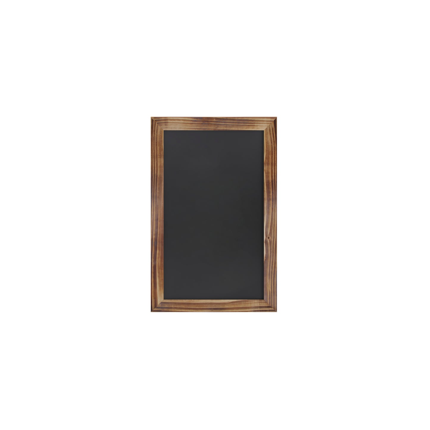 Canterbury 11" x 17" Torched Wood Wall Mount Magnetic Chalkboard Sign, Hanging Wall Chalkboard Memo Board for Home, School, or Business, Set of 10 Torched Brown 10-HGWA-GDIS-CRE8-762315-GG