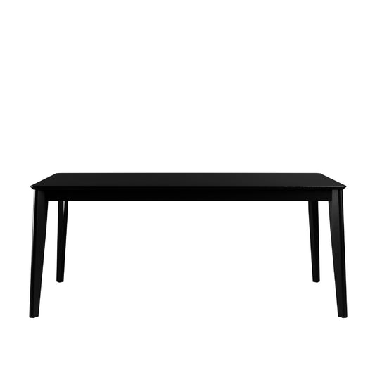 Manhattan Comfort Tudor 70.86 Dining Table in Black 1027651