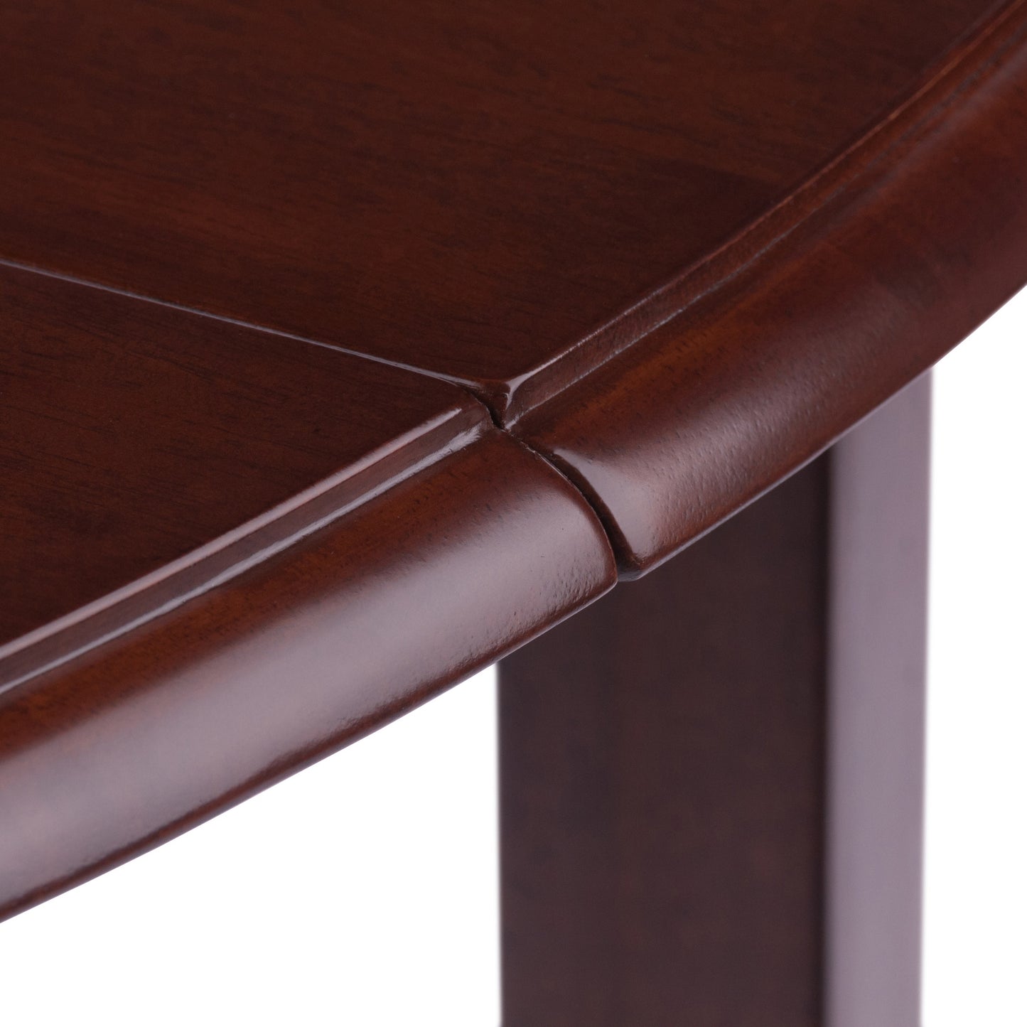 Hannah Double Drop Leaf Round Dining Table, Walnut