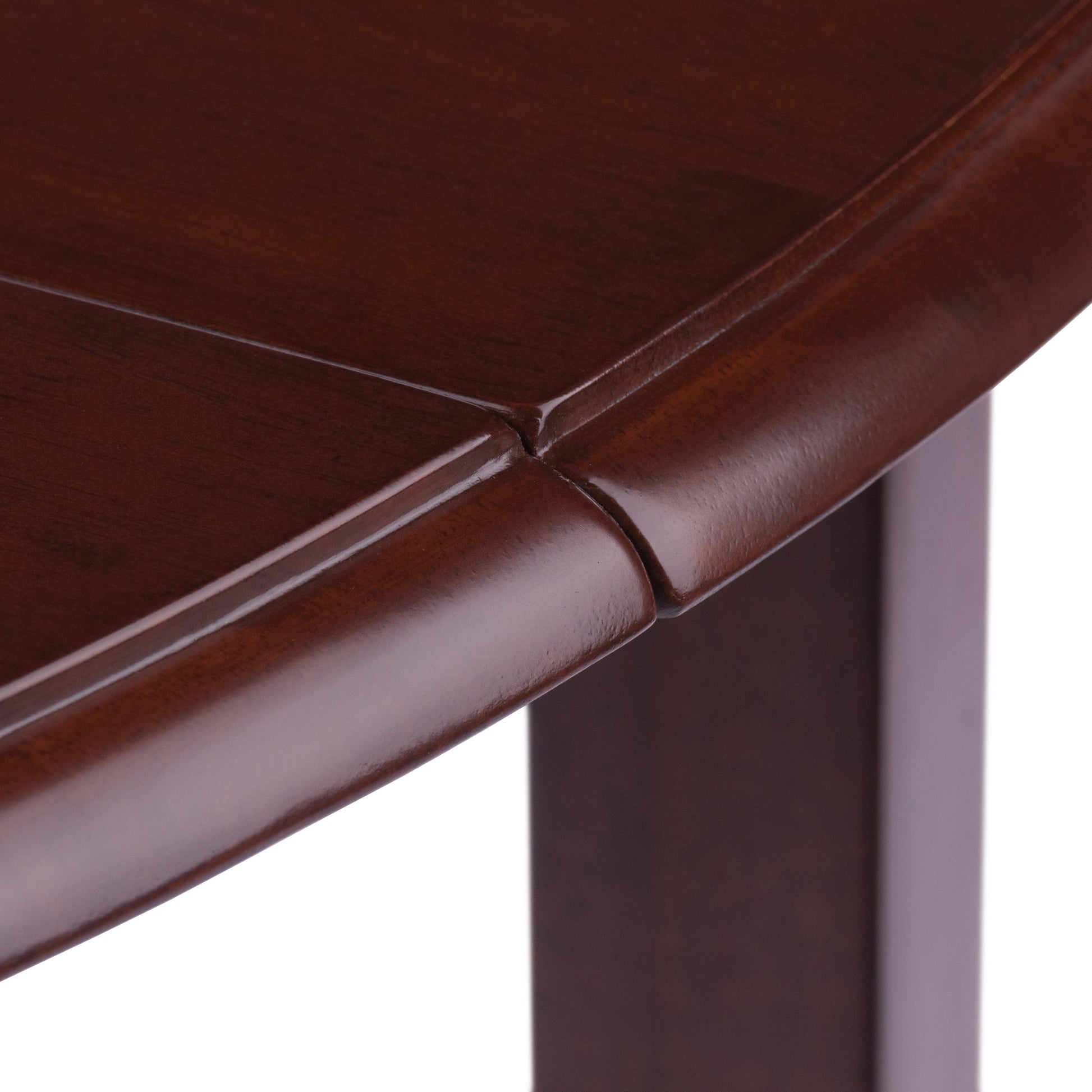 Hannah Double Drop Leaf Round Dining Table, Walnut