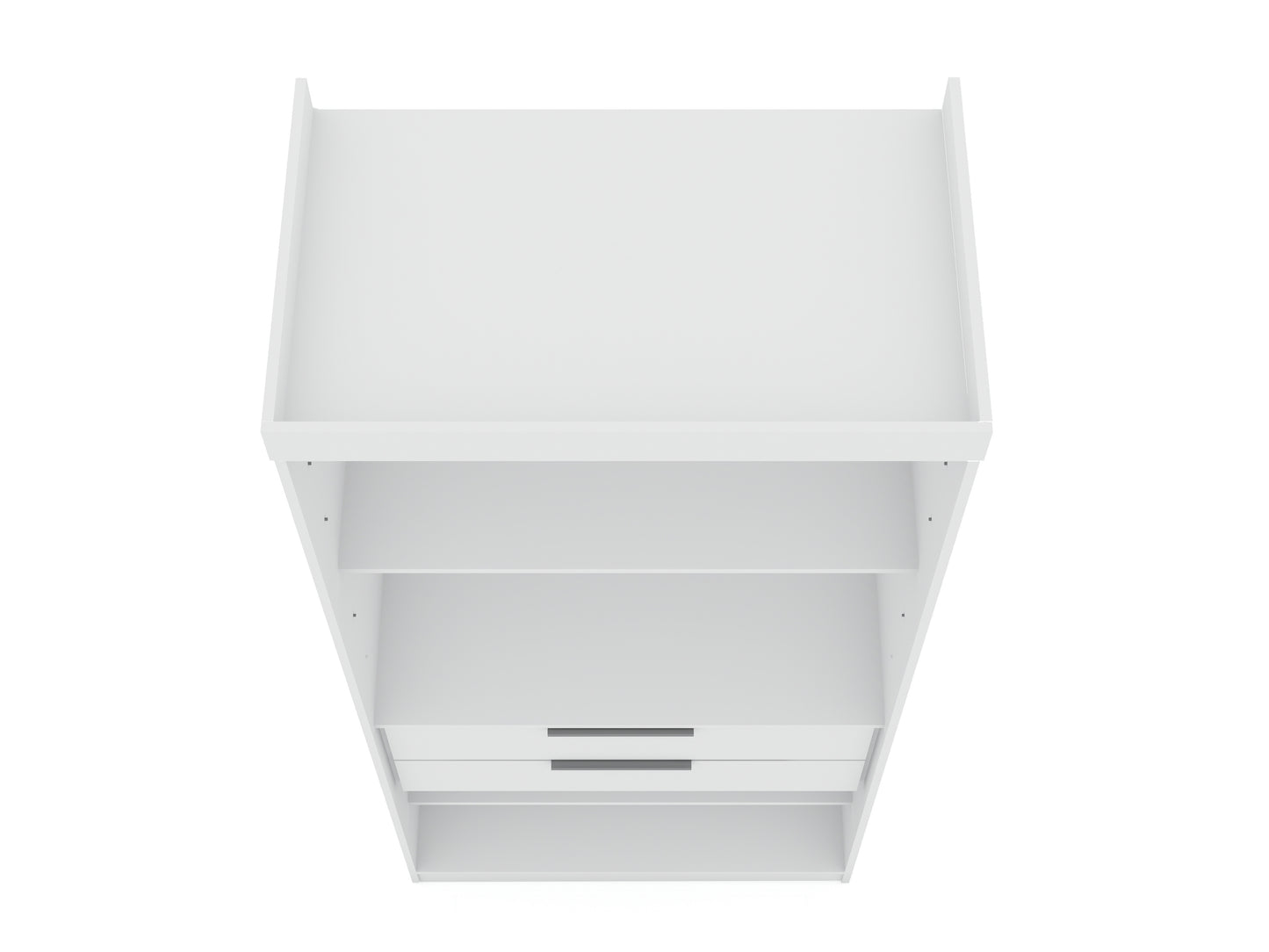 Mulberry Contemporary Modern 36" Wardrobe Closet in White 109GMC1