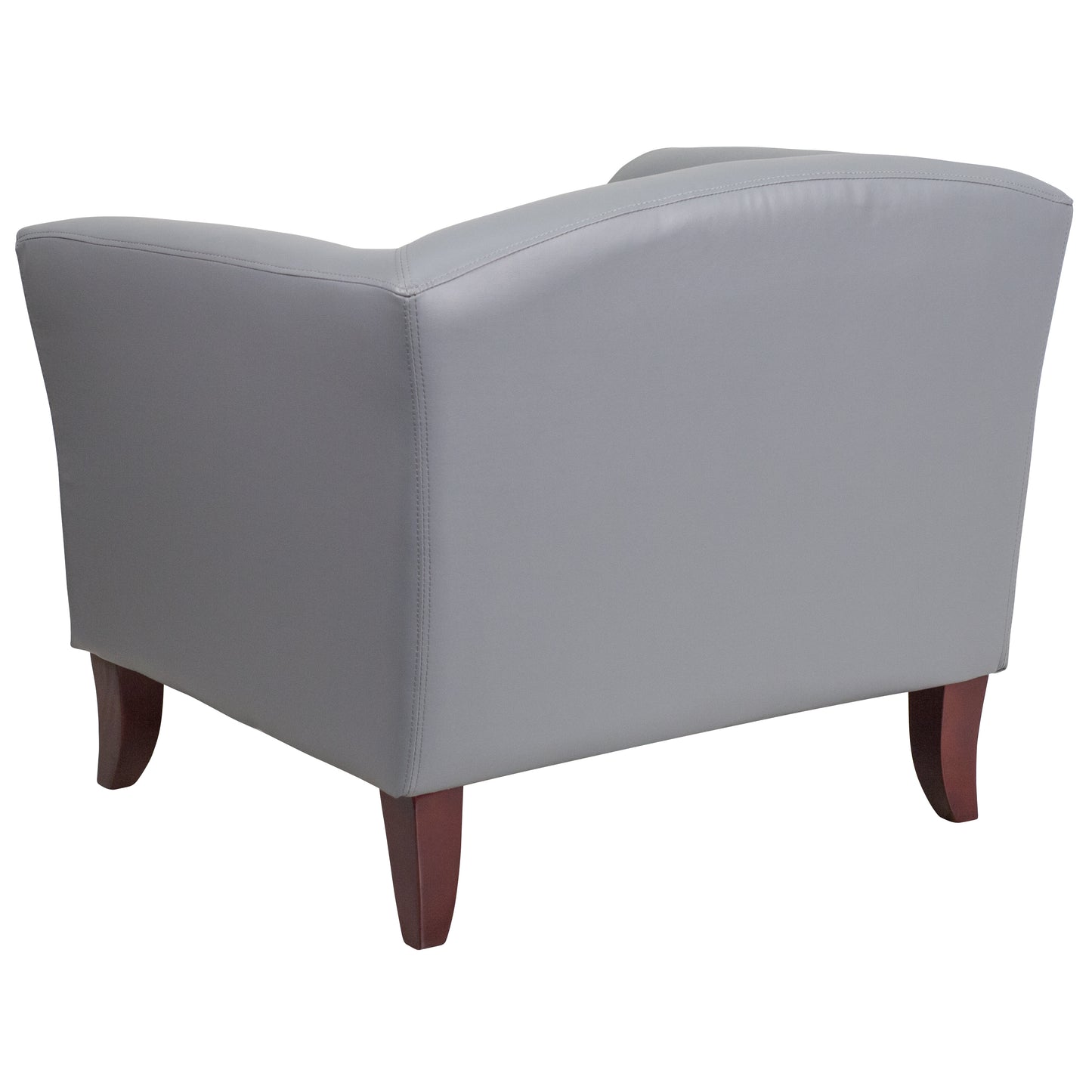 HERCULES Imperial Series Gray LeatherSoft Chair Gray