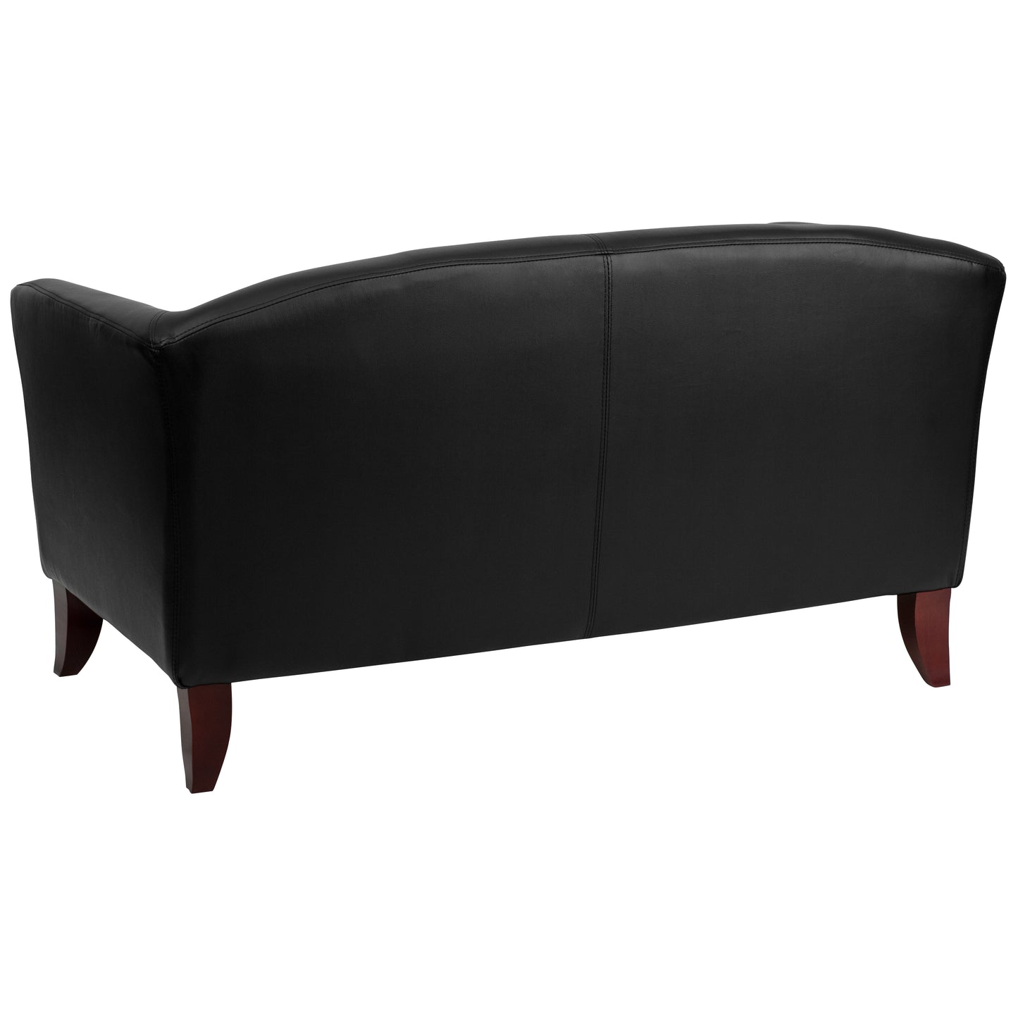 HERCULES Imperial Series Black LeatherSoft Loveseat Black