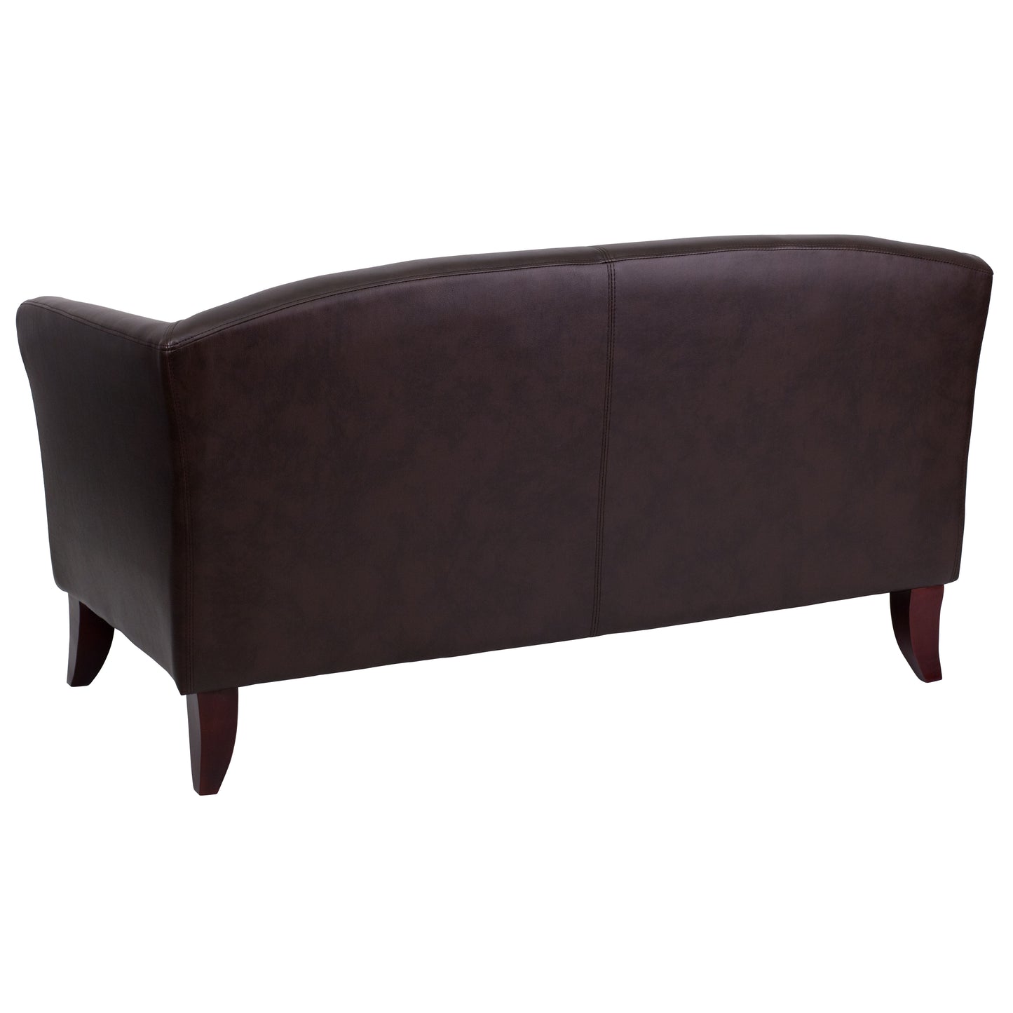 HERCULES Imperial Series Brown LeatherSoft Loveseat Brown