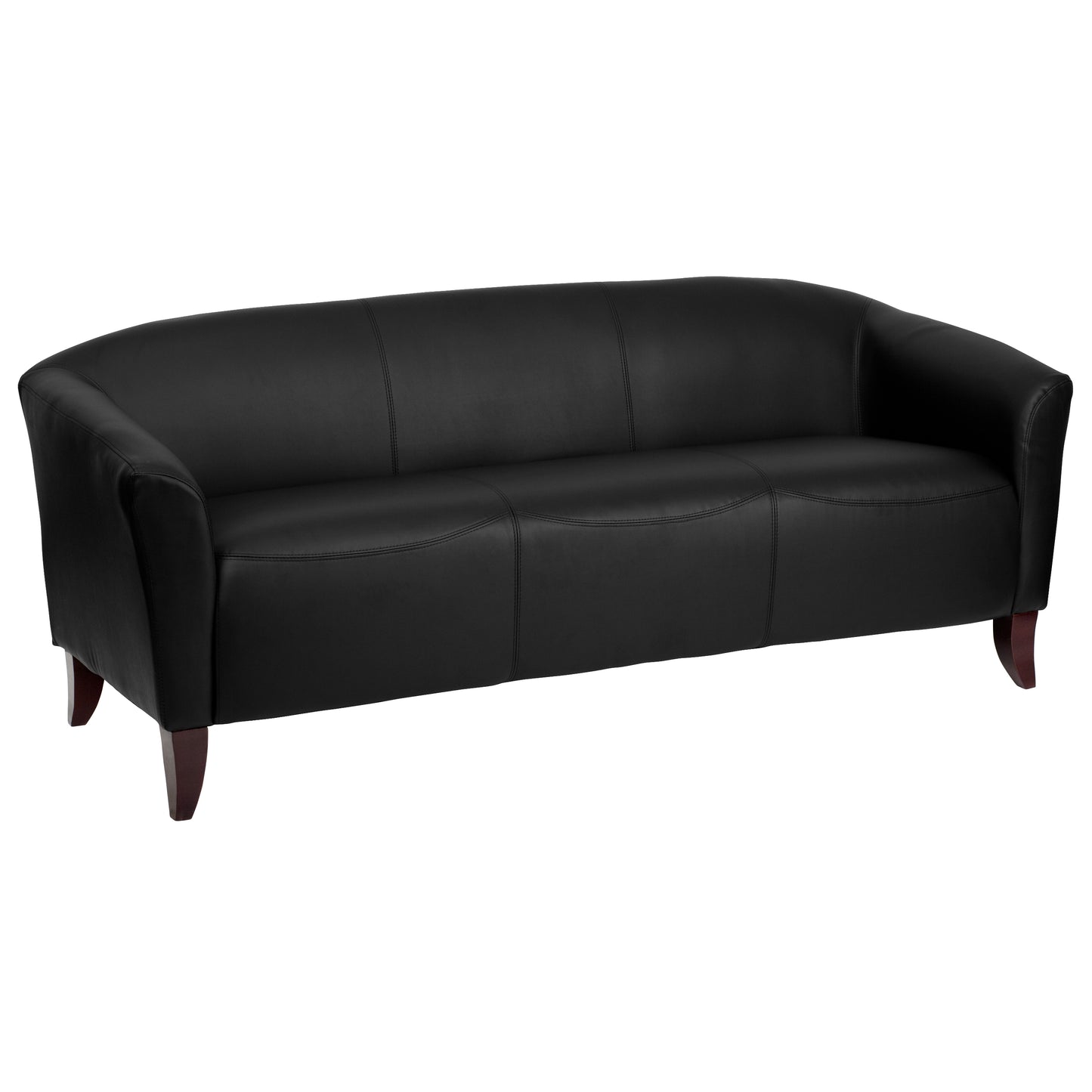 HERCULES Imperial Series Black LeatherSoft Sofa Black