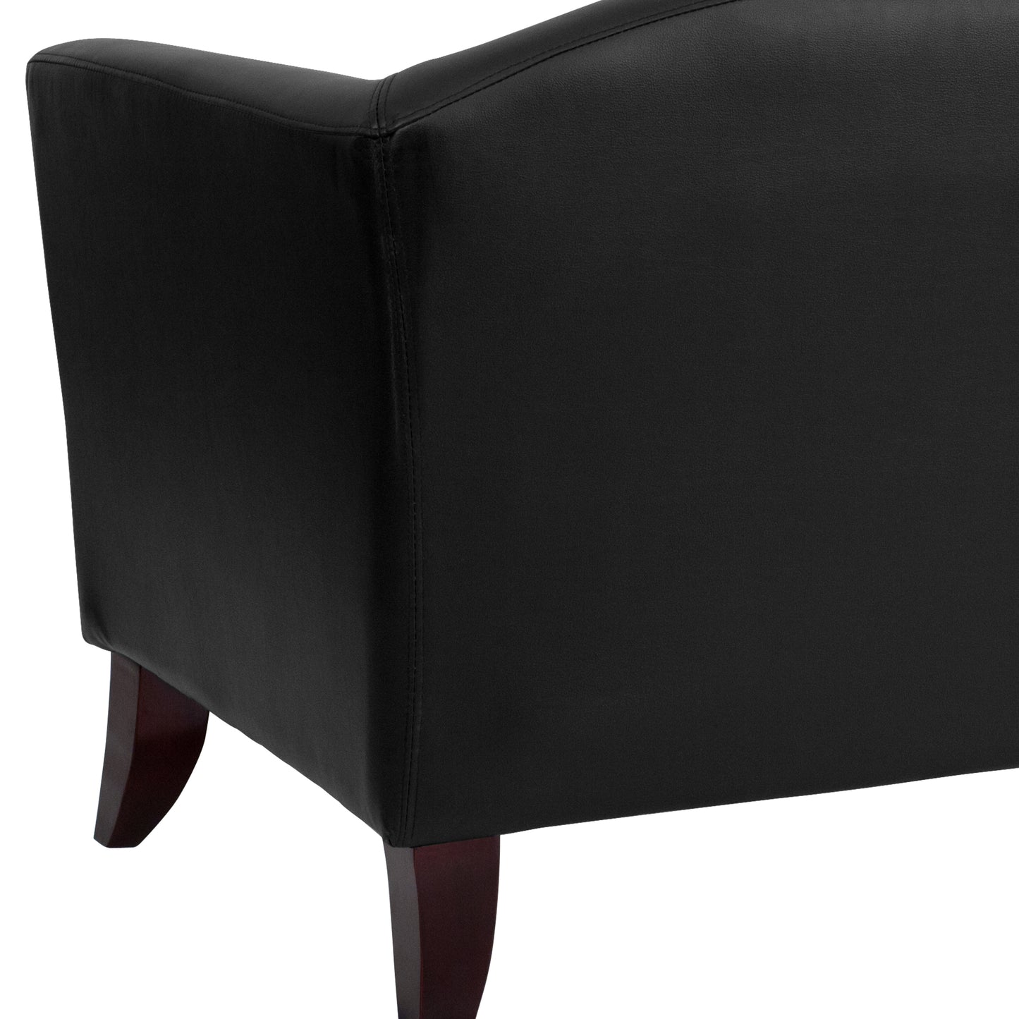 HERCULES Imperial Series Black LeatherSoft Sofa Black