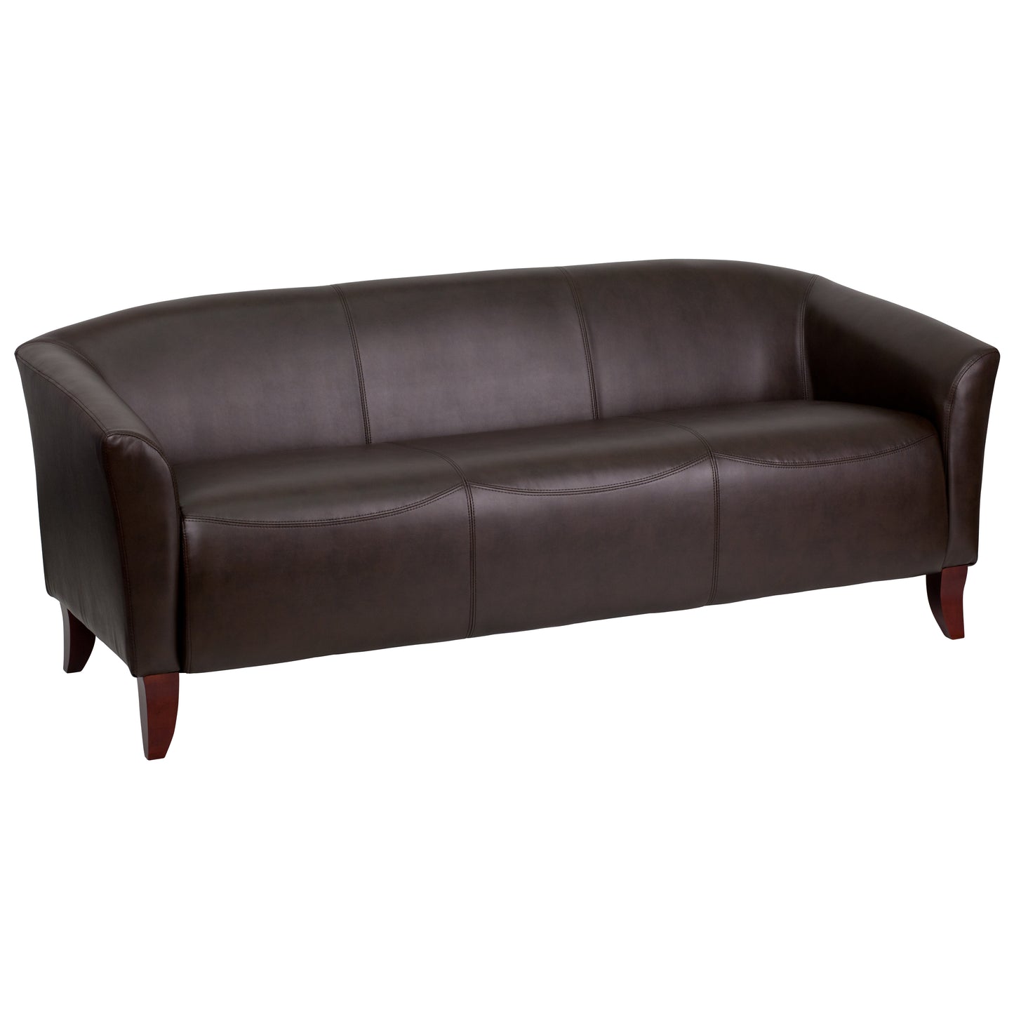 HERCULES Imperial Series Brown LeatherSoft Sofa Brown