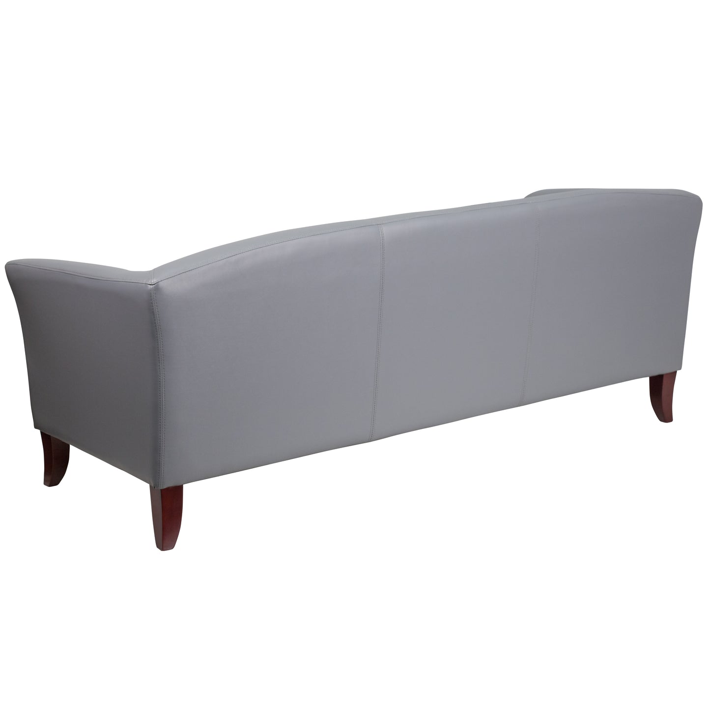 HERCULES Imperial Series Gray LeatherSoft Sofa Gray