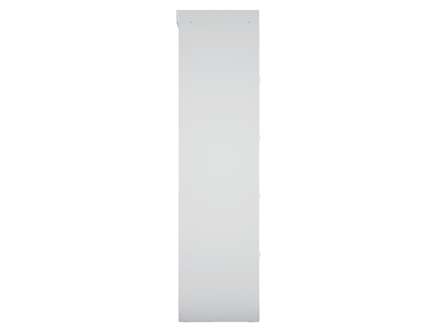 Mulberry Contemporary Modern 36" Wardrobe Closet in White - Set of 3 113GMC1