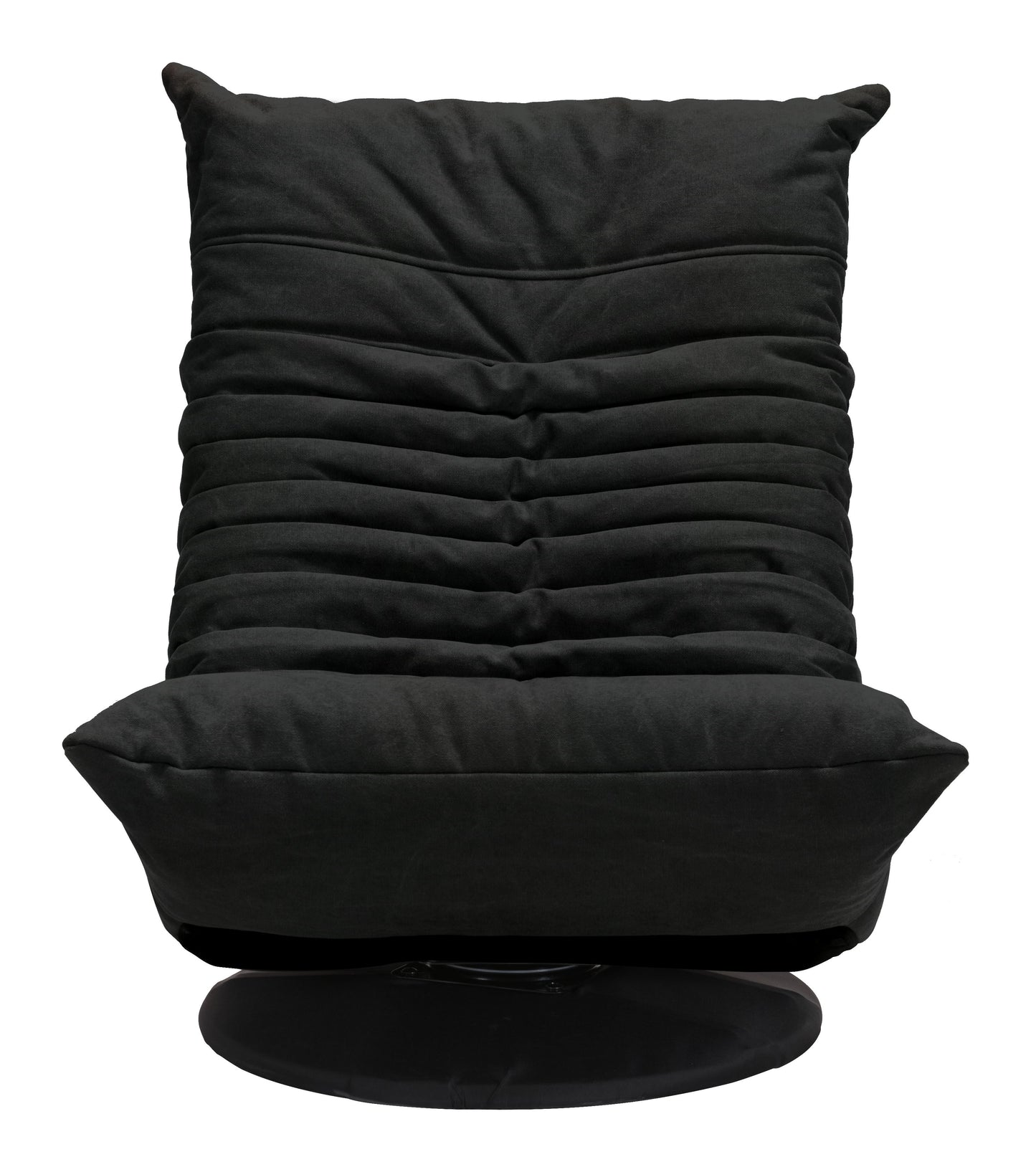 Down Low Swivel Chair Black