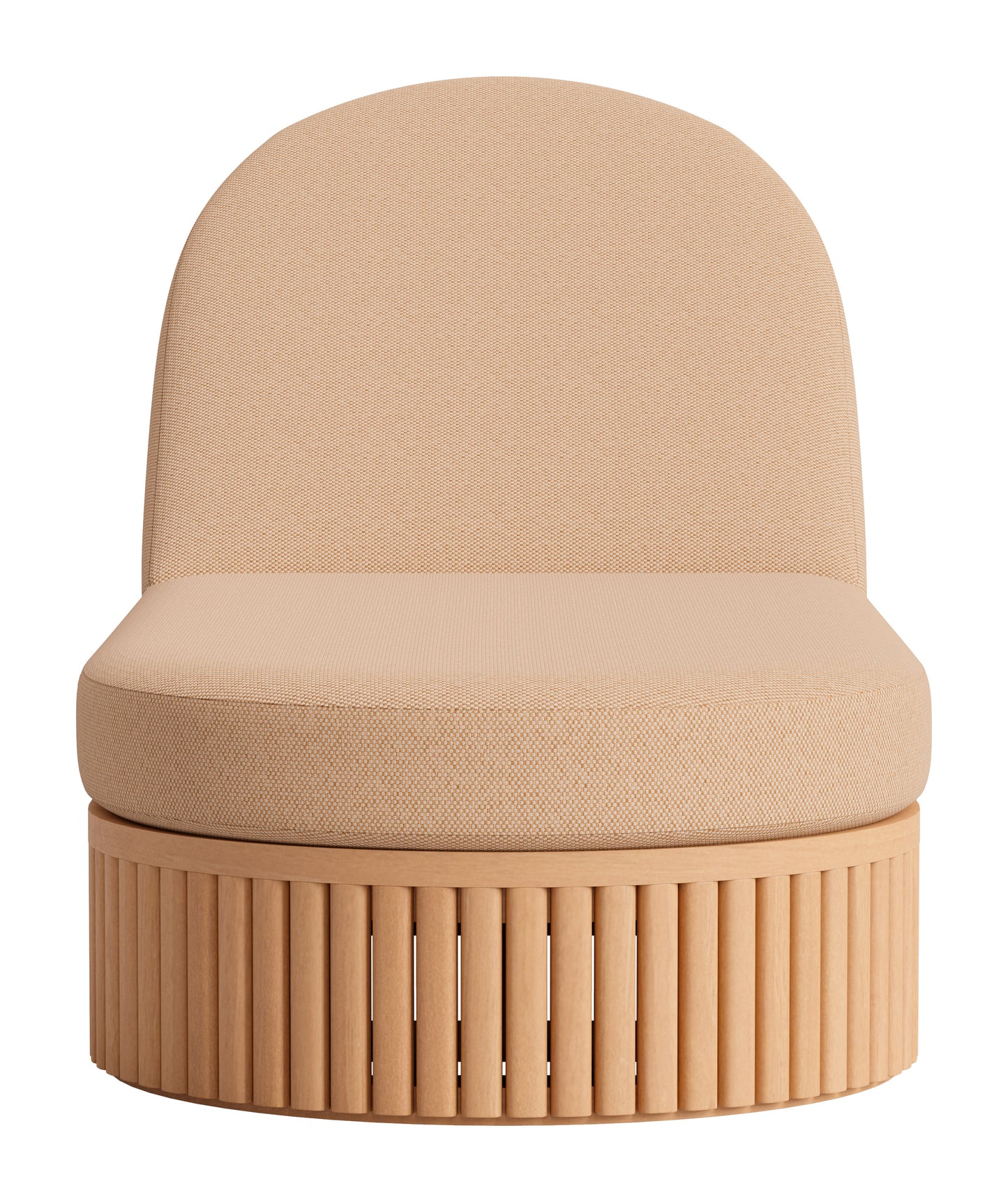 Sakina Chaise Lounge Brown - 3