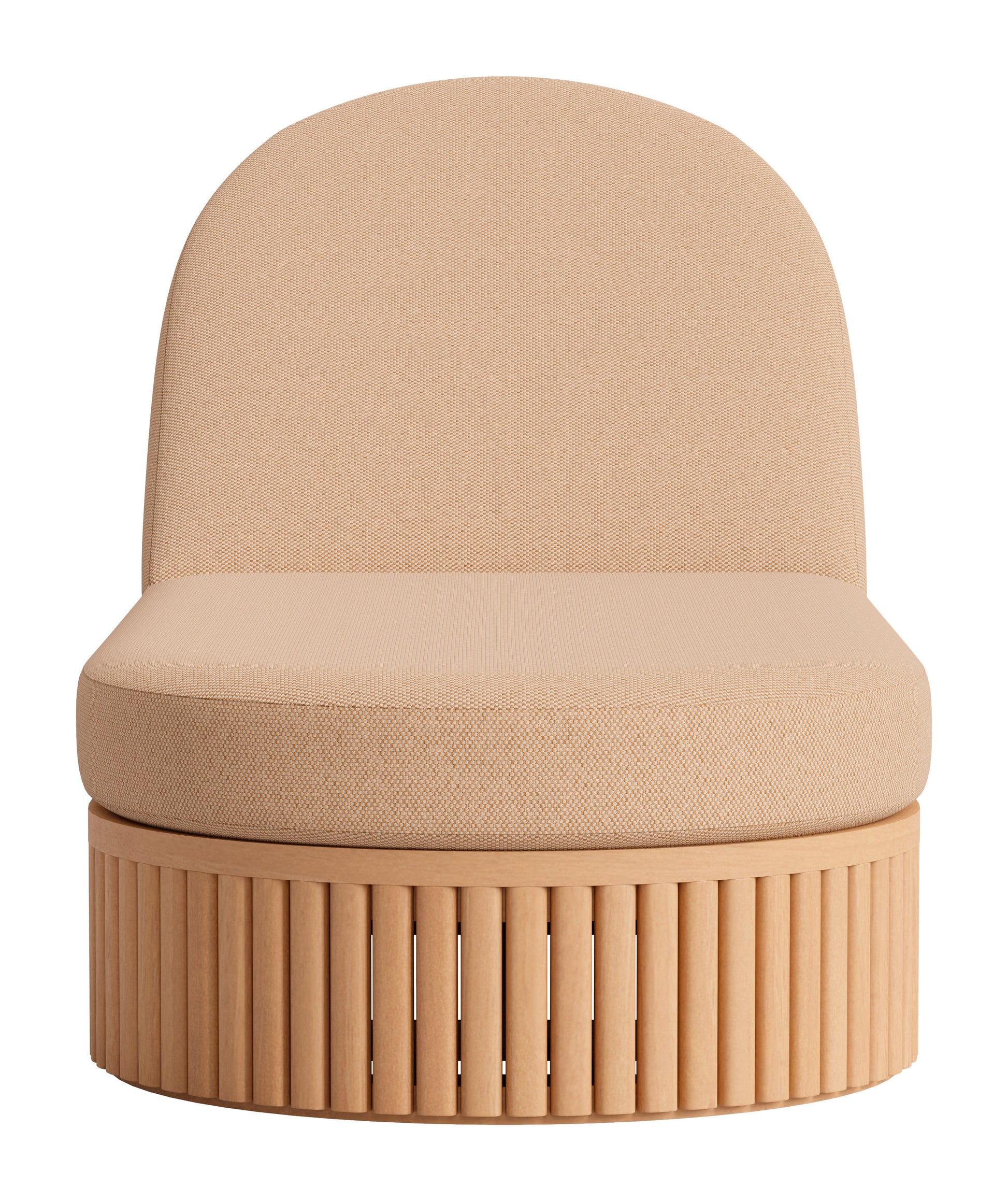 Sakina Chaise Lounge Brown - 3