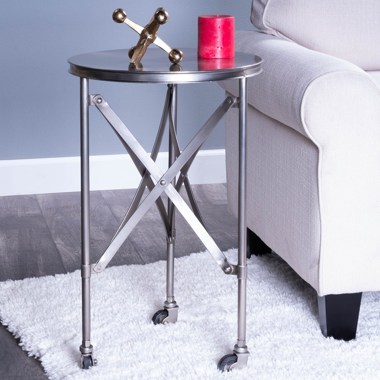 Costigan Silver Side Table in Silver 1168330