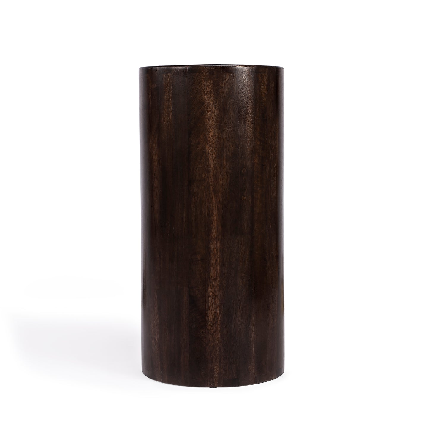 Liam Wood End Table with Storage in Dark Brown 1176117