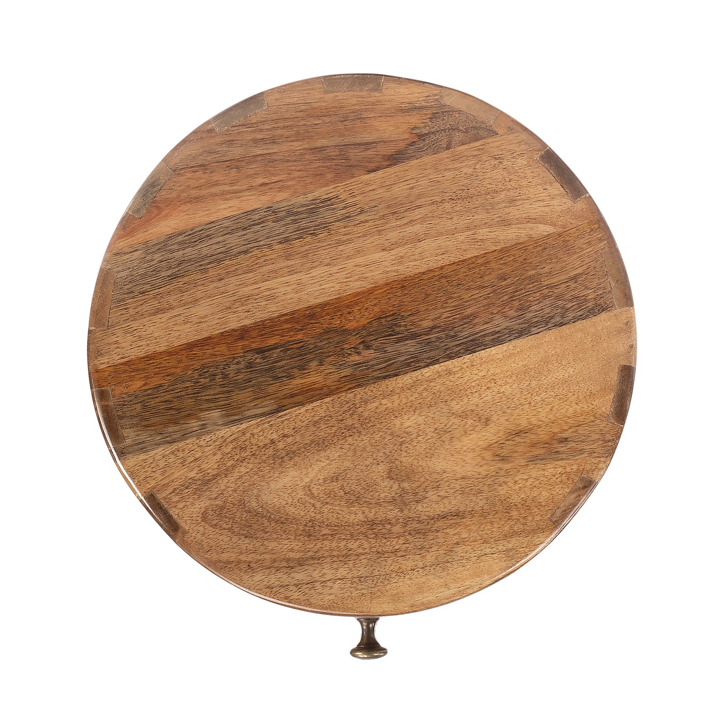 Liam Light Wood End Table with Storage in Light Brown 1176312