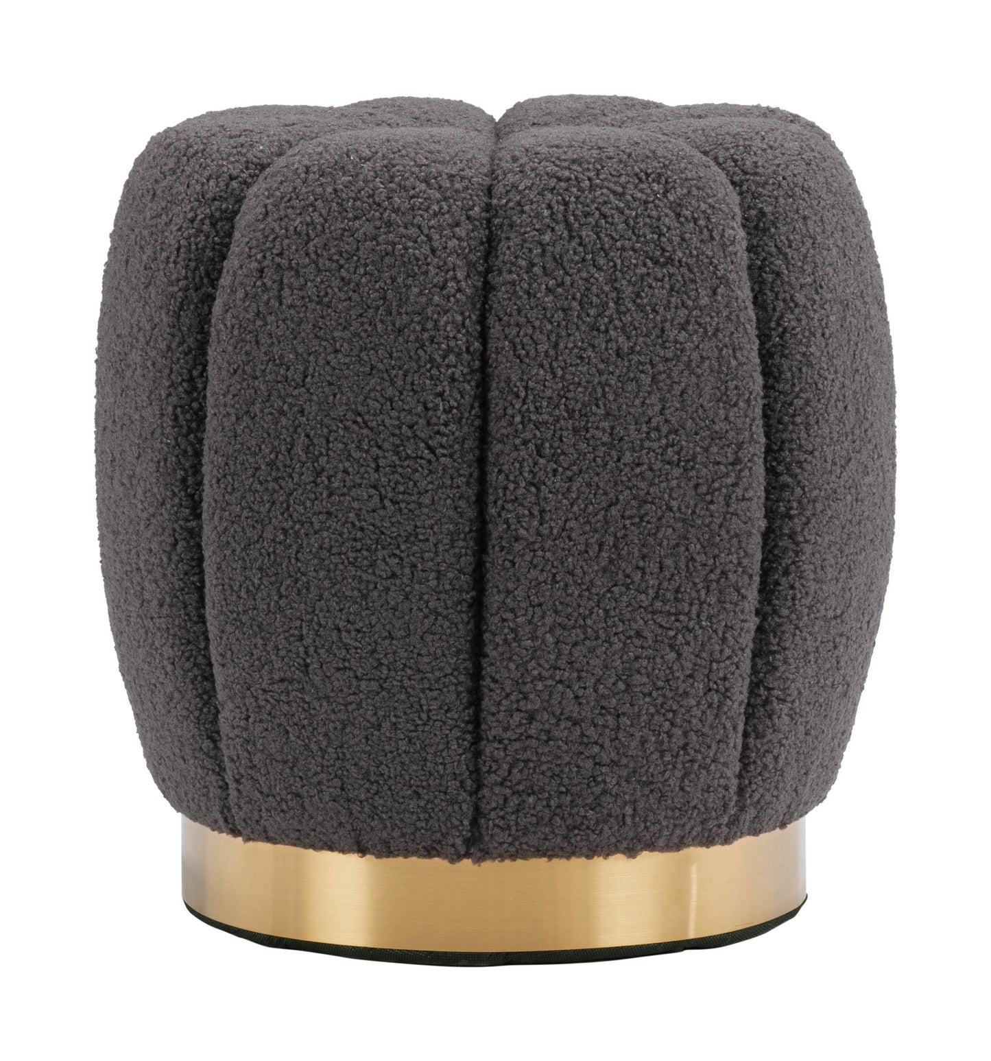 Napa Ottoman Dark Gray