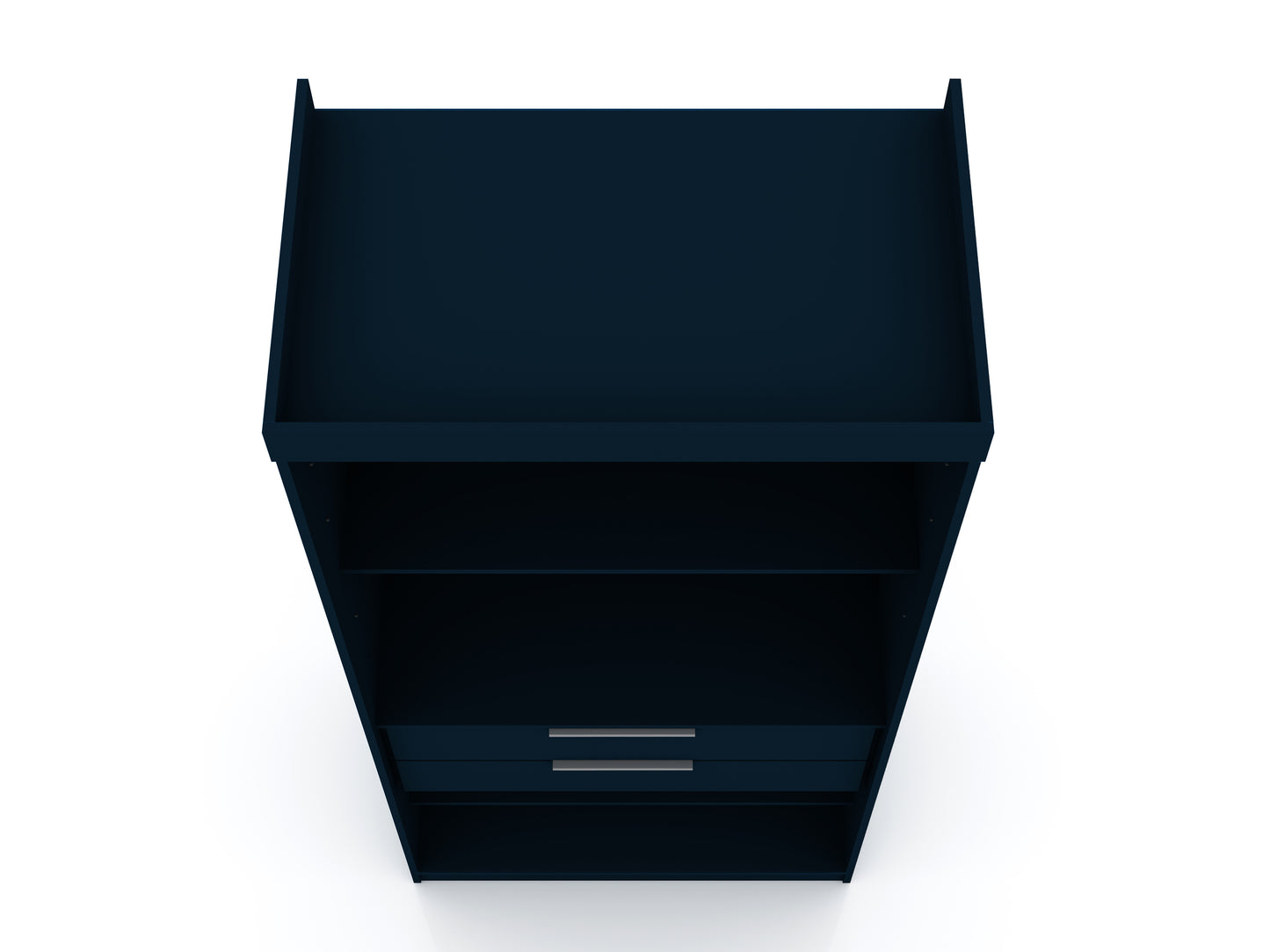 Mulberry Contemporary Modern 9-Piece Wardrobe Closet in Midnight Blue 121GMC4