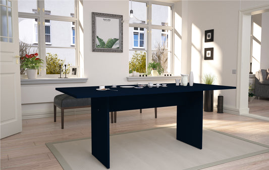 Nomad Modern 68" Dining Table in Midnight Blue 122GMC4