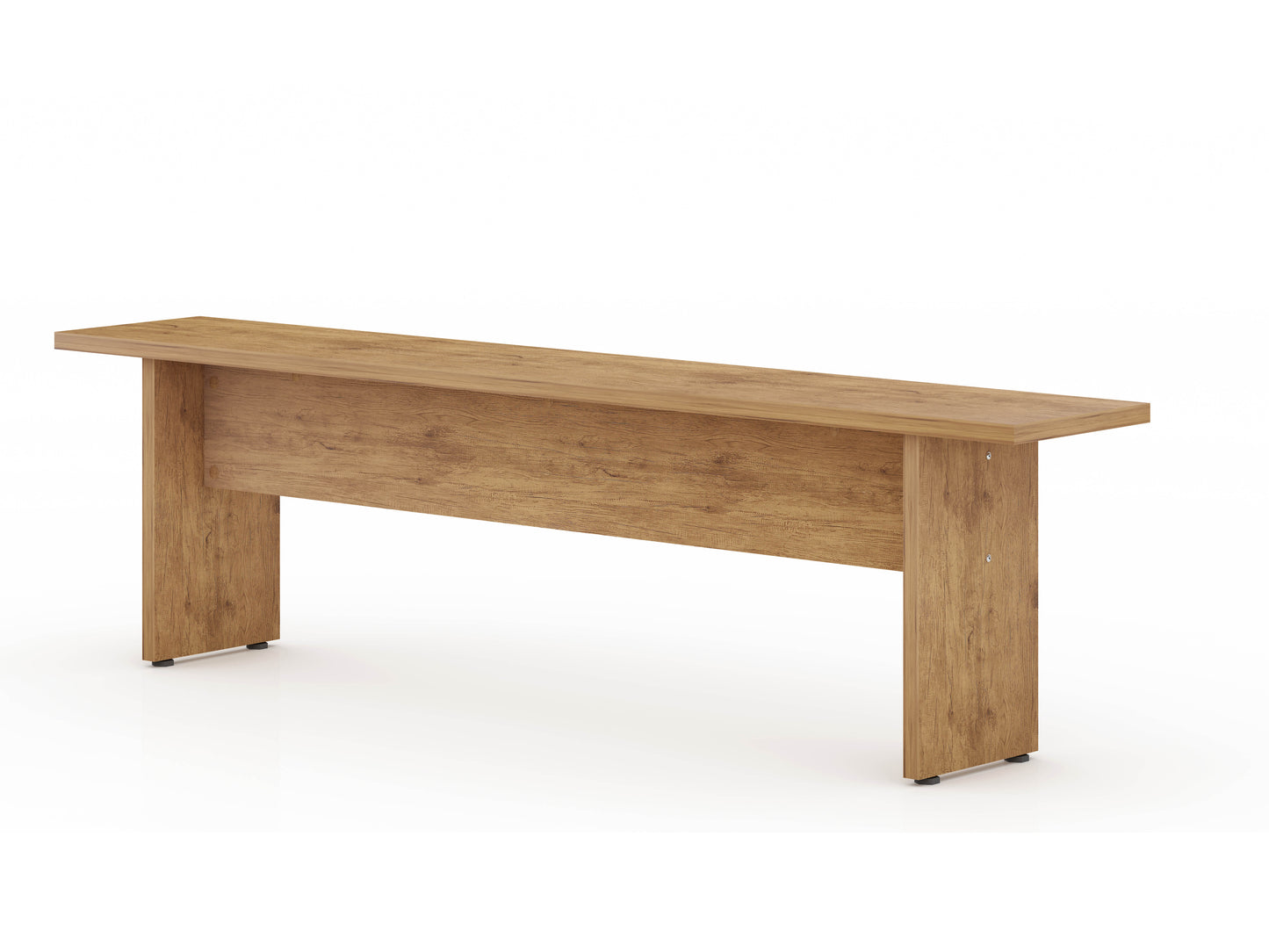 Nomad Modern Dining Bench in Natural 123GMC77
